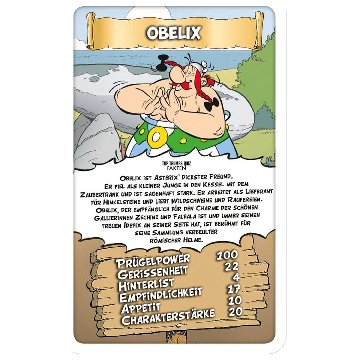 Gra karciana Asterix Top Trumps *wersja niemiecka* zdjęcie produktu