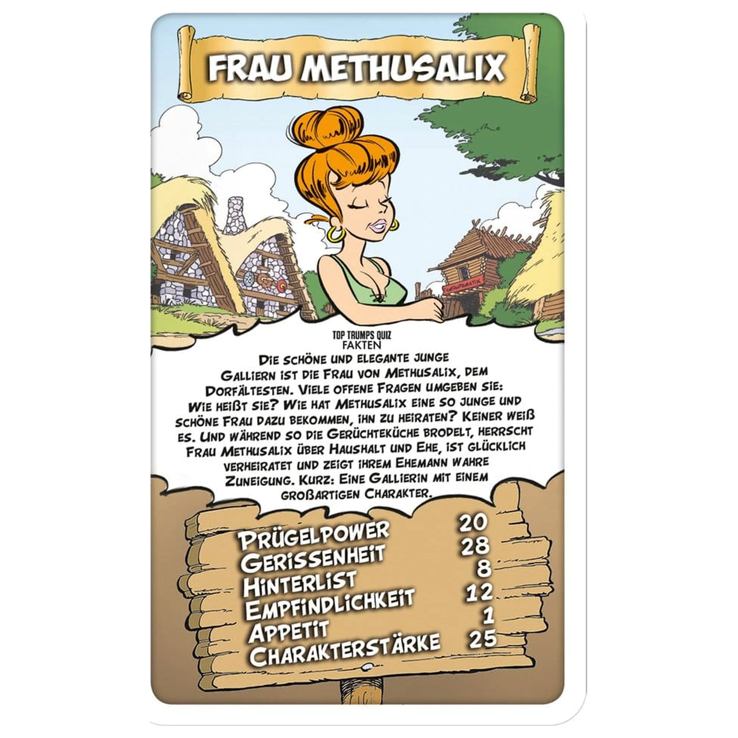 Gra karciana Asterix Top Trumps *wersja niemiecka* zdjęcie produktu