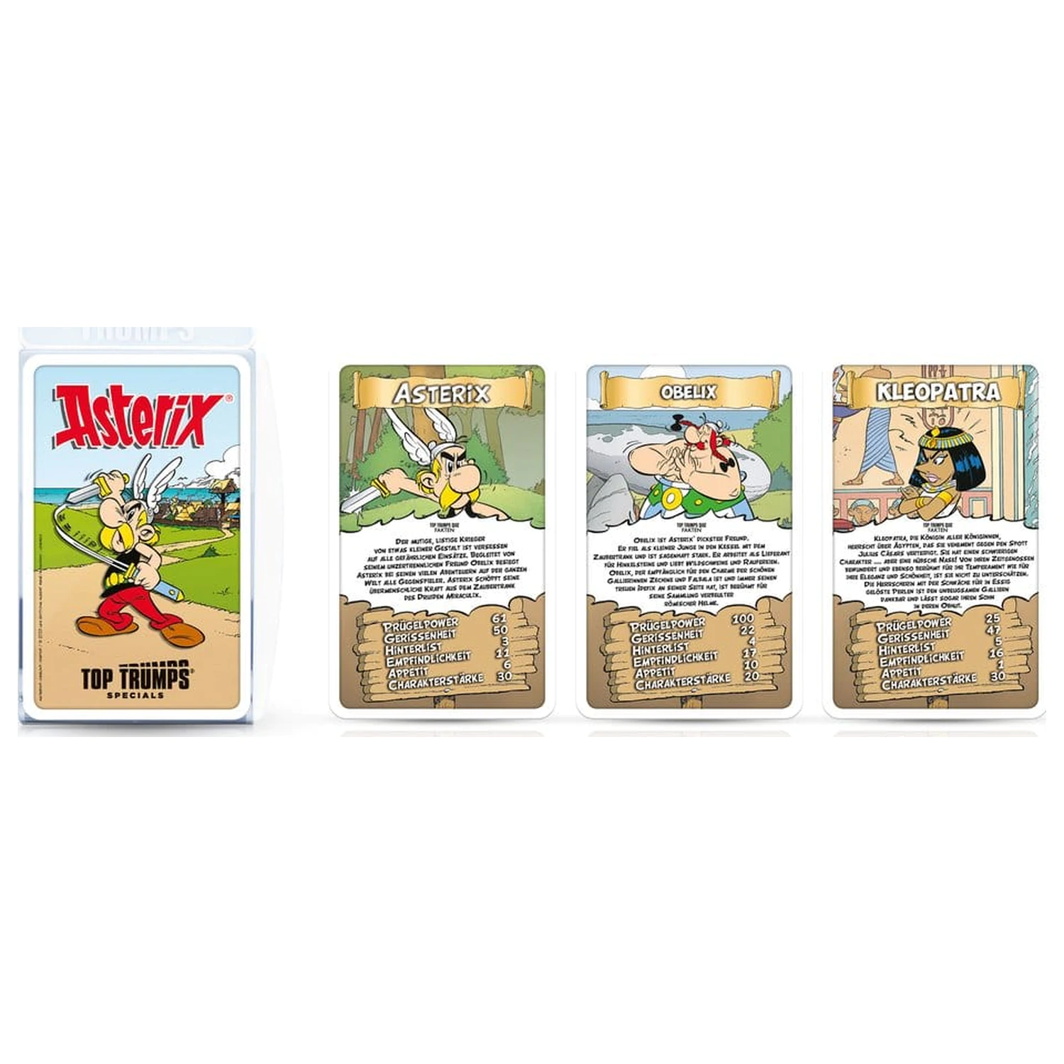 Gra karciana Asterix Top Trumps *wersja niemiecka* zdjęcie produktu
