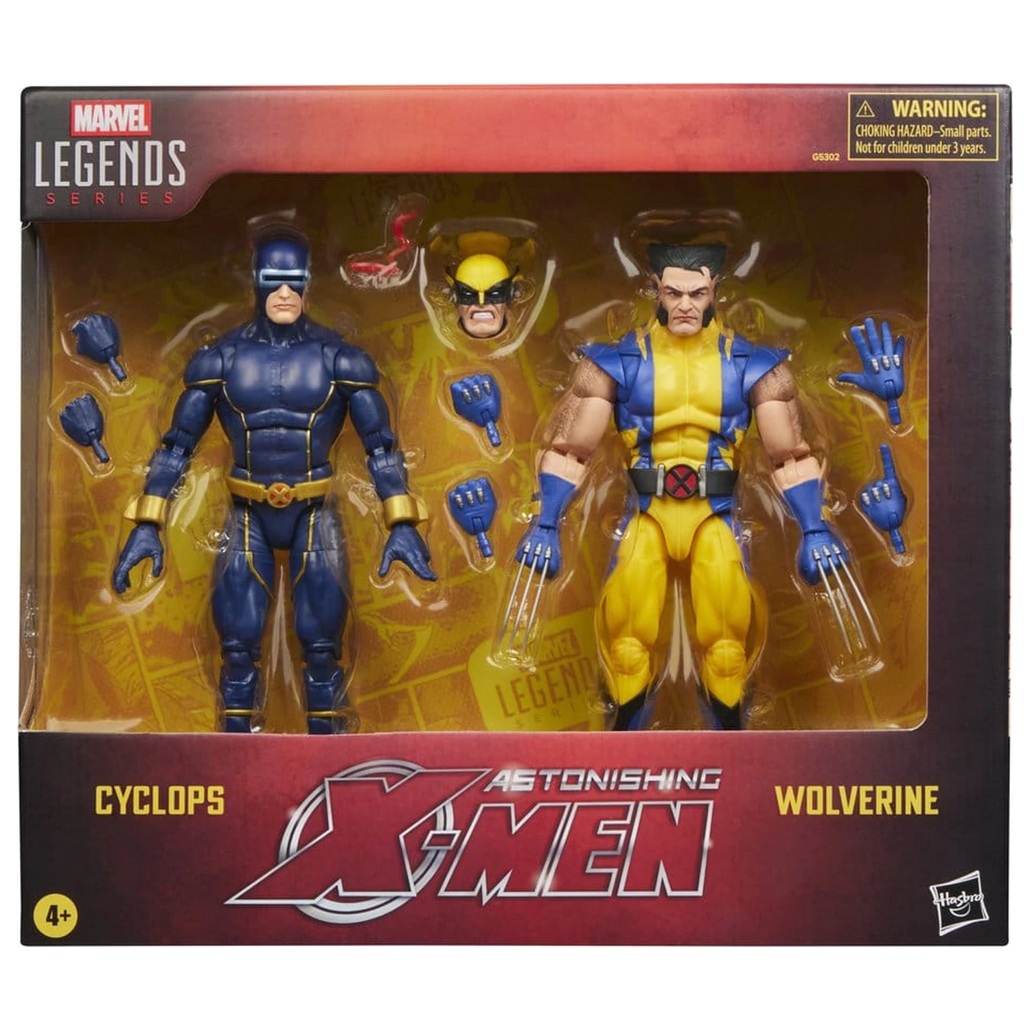 Zestaw 2 figurek akcji Astonishing X-Men Marvel Legends Cyclops & Wolverine 15 cm zdjęcie produktu