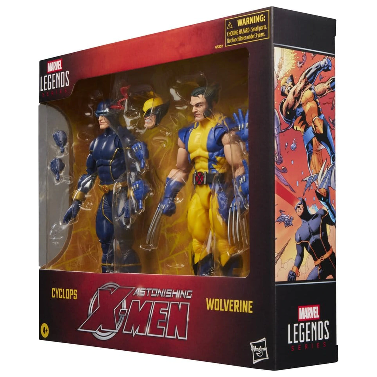 Zestaw 2 figurek akcji Astonishing X-Men Marvel Legends Cyclops & Wolverine 15 cm zdjęcie produktu