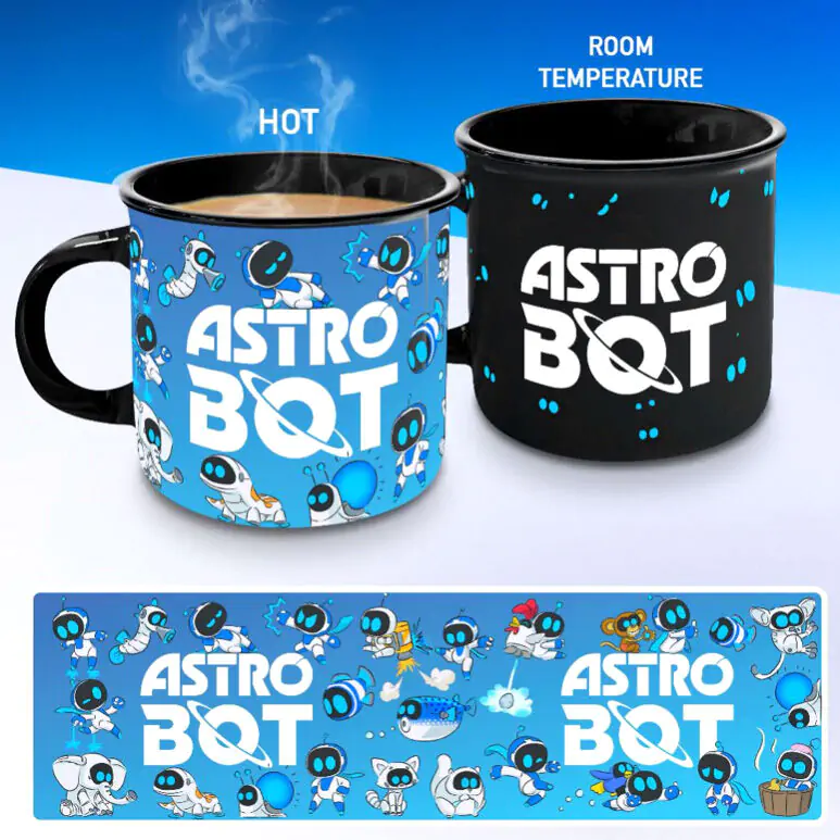Kubek zmieniający kolor pod wpływem ciepła Astro Bot zdjęcie produktu