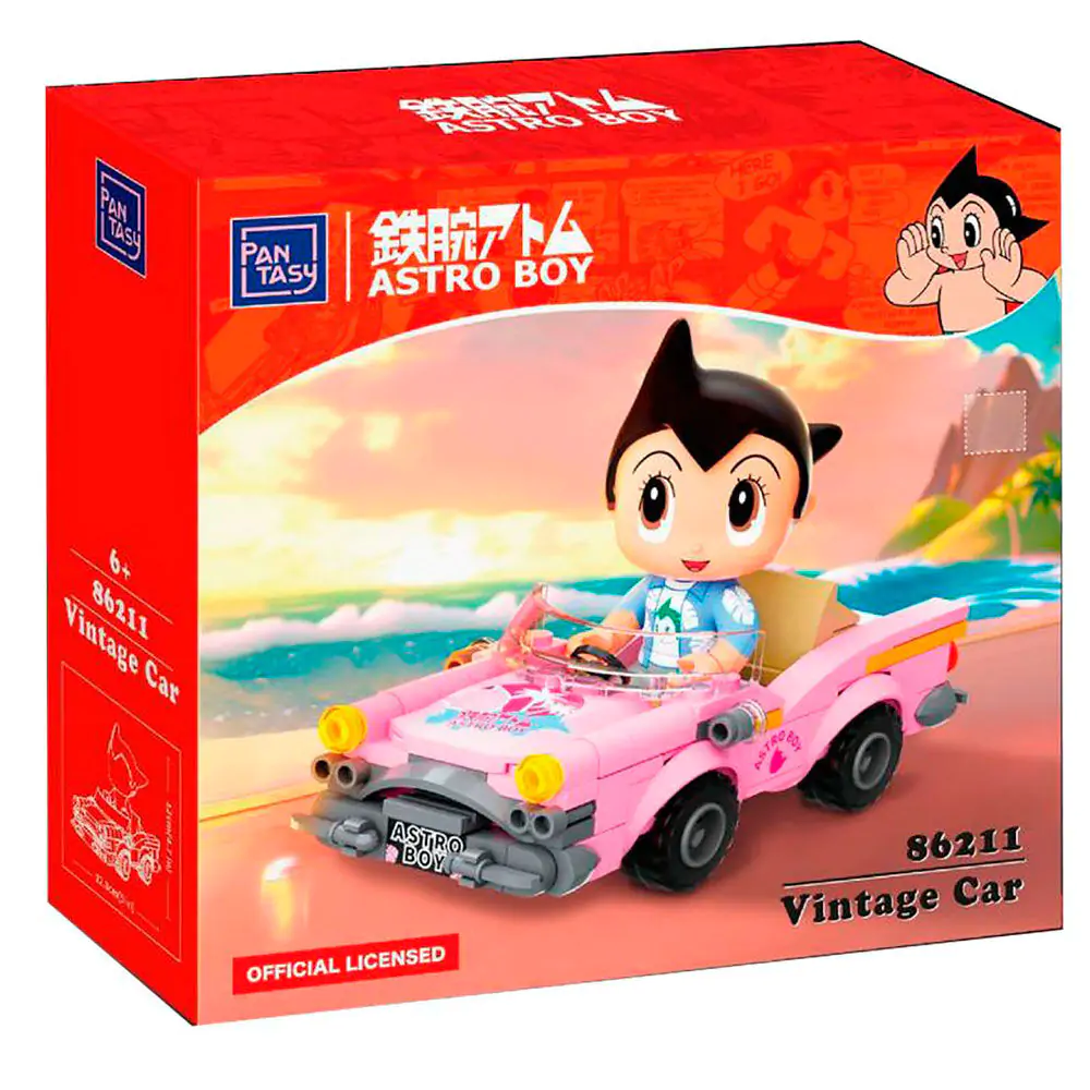 Astro Boy Vintage Car Astro Boy Zestaw Konstrukcyjny 130 elementów zdjęcie produktu