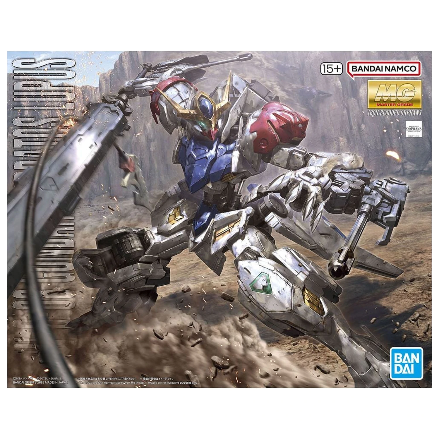 ASW-G-08 Gundam Barbatos Lupus Zestaw modeli MG 1/100 zdjęcie produktu