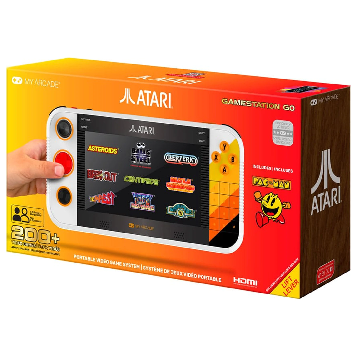 Atari Przenośny System Gier Gamestation Go zdjęcie produktu