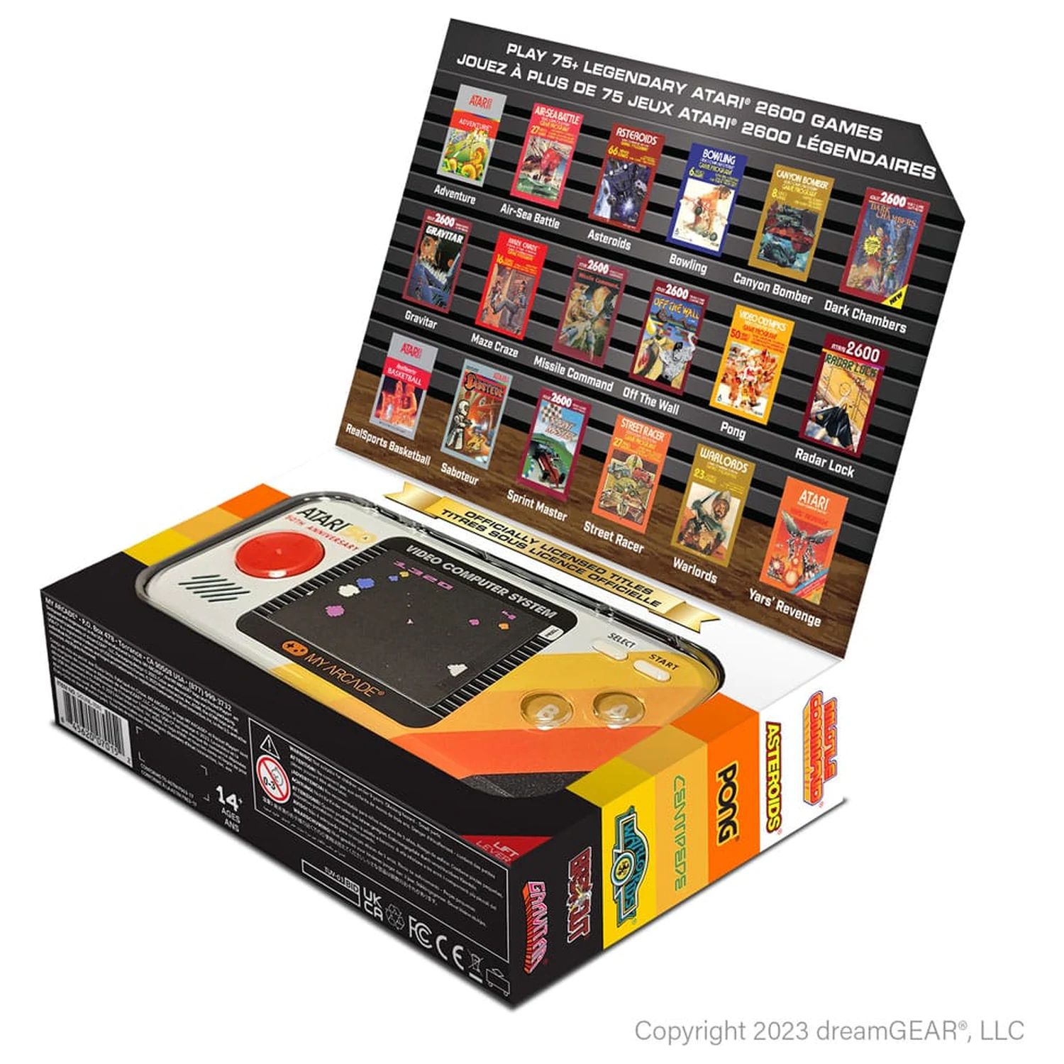 Atari Przenośny System do Gier Pocket Player Pro zdjęcie produktu