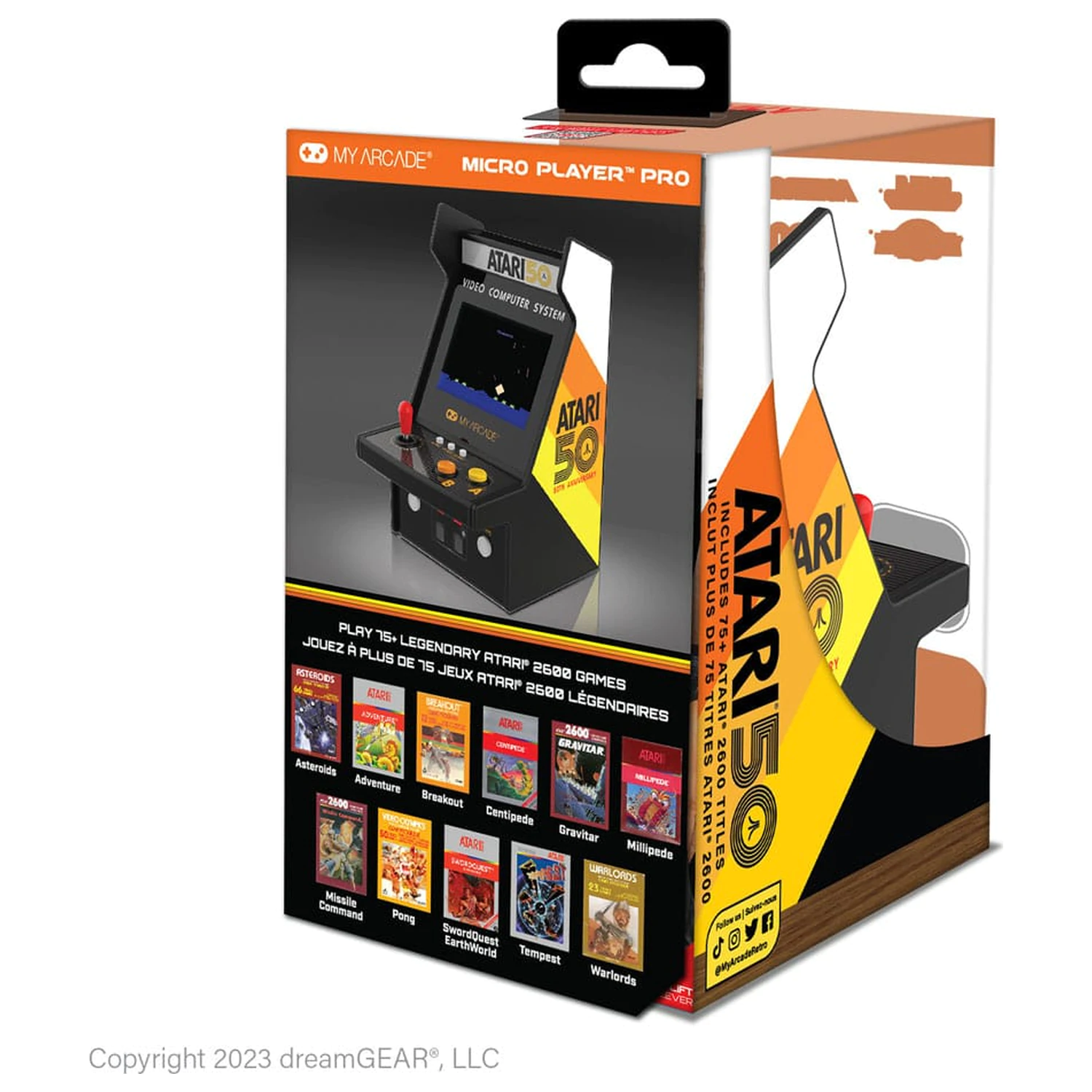 Atari Portable Retro Arcade Micro Player Pro zdjęcie produktu