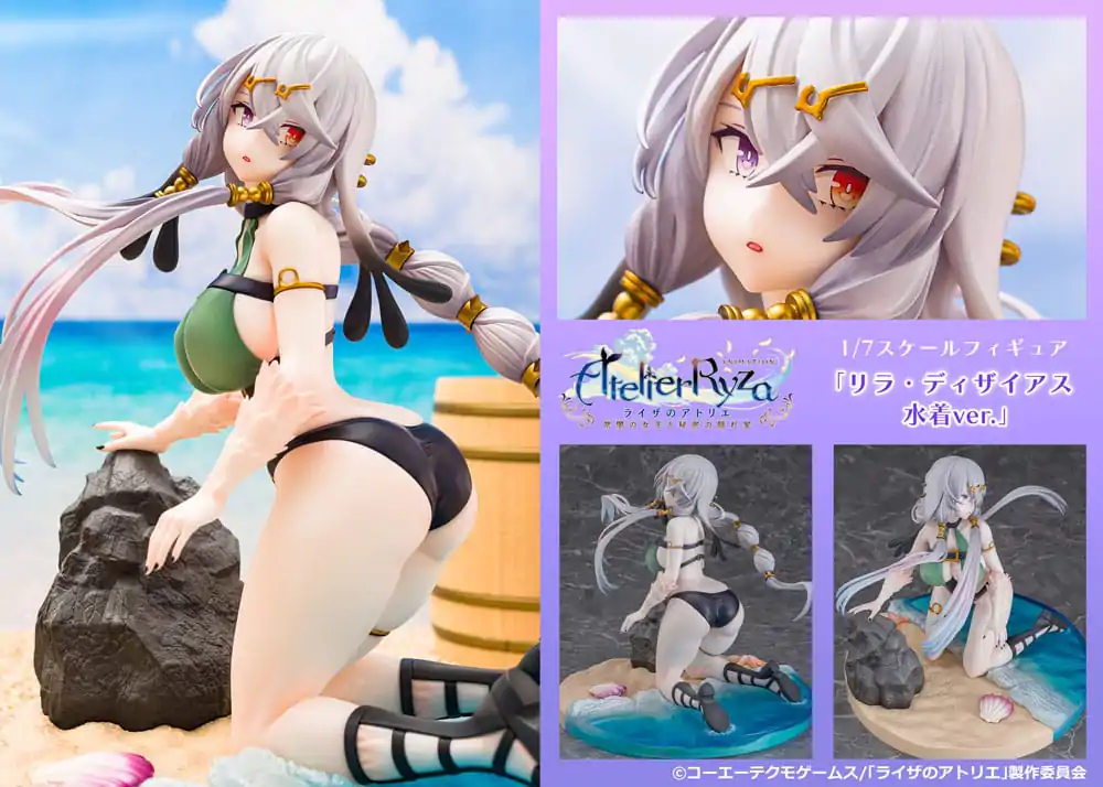 Atelier Ryza: Ever Darkness & the Secret Hideout Statuetka PVC 1/7 Lila Decyrus Swimsuit Ver. 17 cm zdjęcie produktu