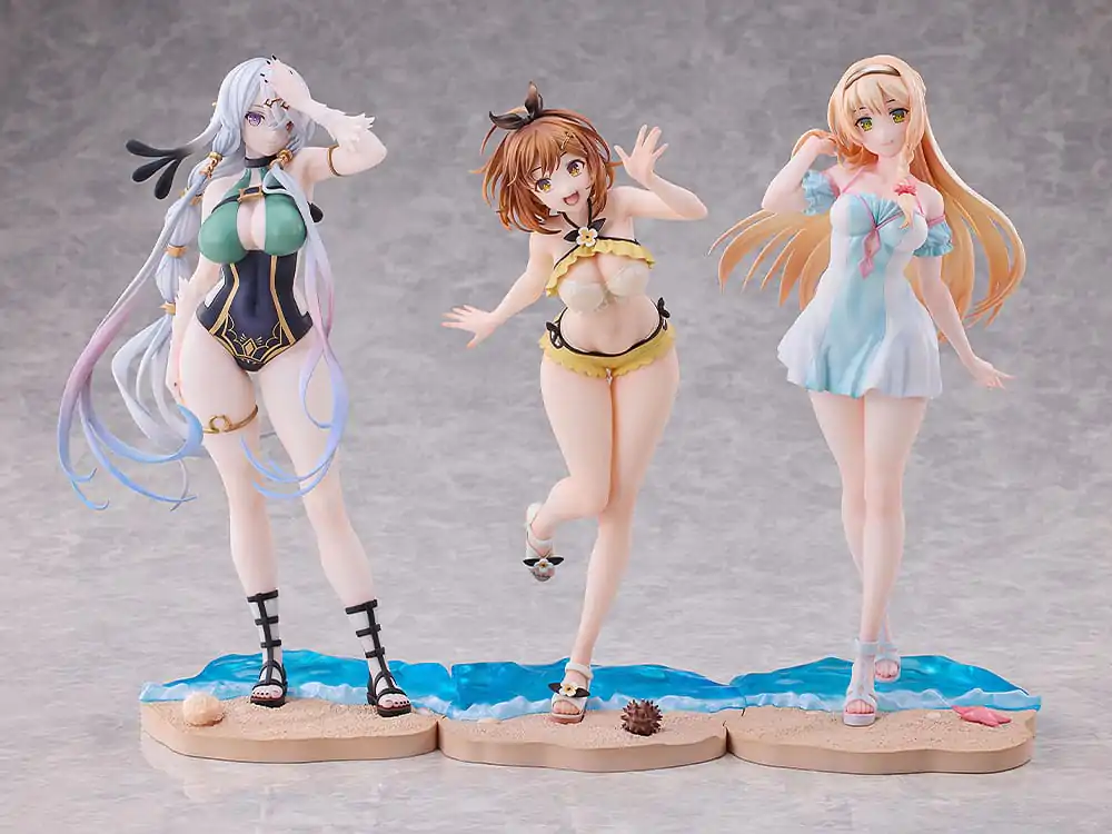 Atelier Ryza: Ever Darkness & the Secret Hideout Figurki PVC 3-Pack 1/7 Ryza, Klaudia, Lila: Swimsuit Ver. zdjęcie produktu