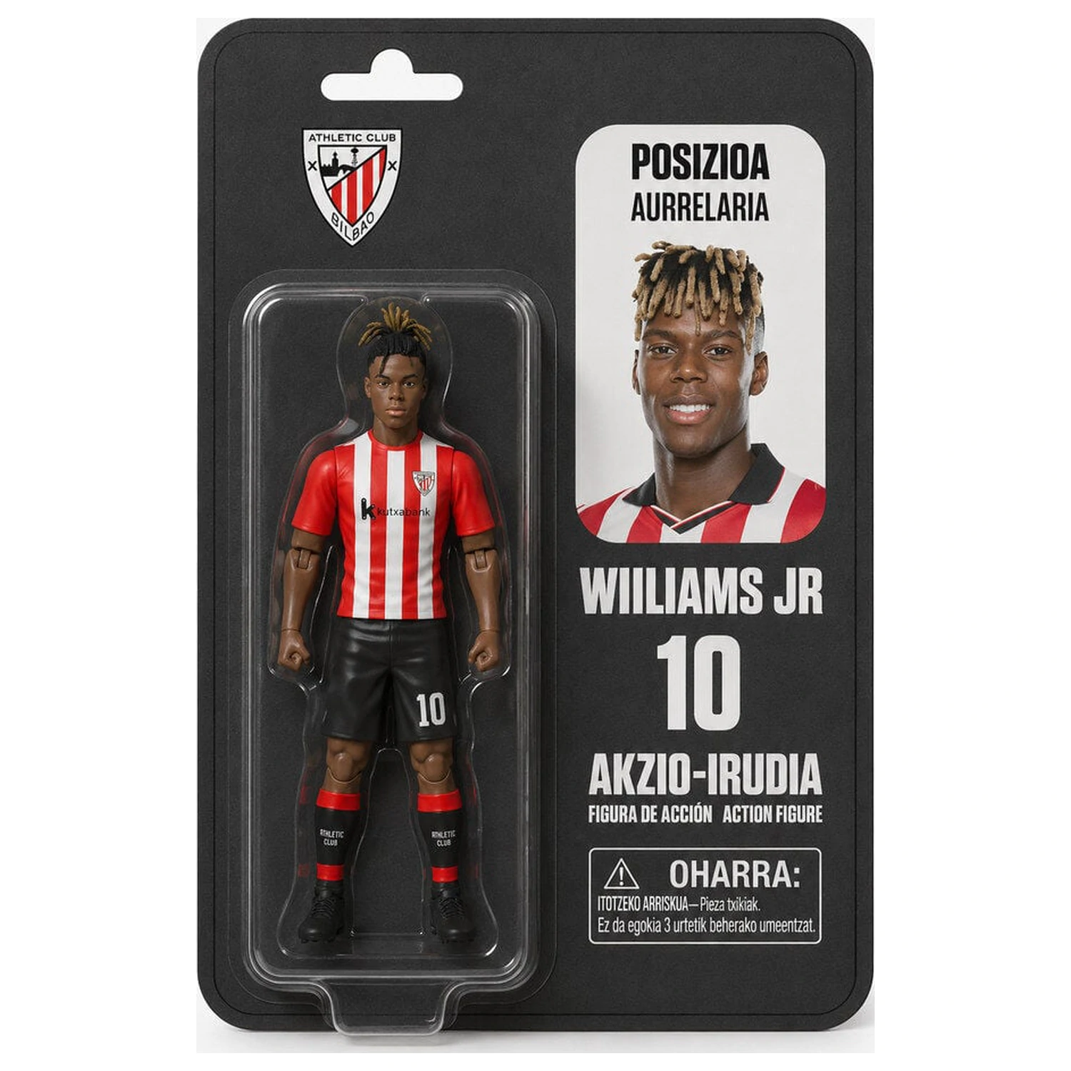 Athletic Club Bilbao Williams Jr Action figure 10 cm zdjęcie produktu