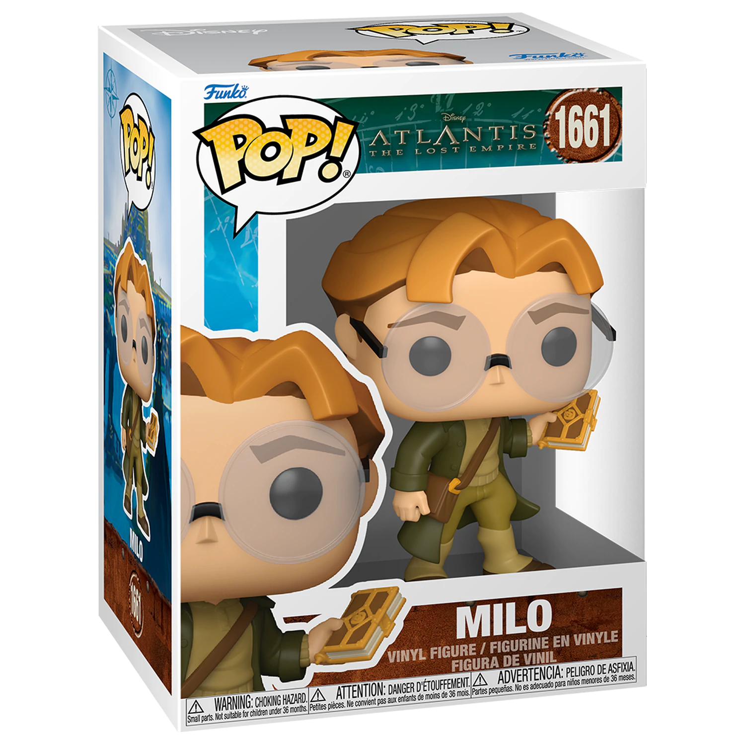 Atlantis: Zaginione Imperium Funko POP! Winylowa Figurka Milo 9 cm zdjęcie produktu