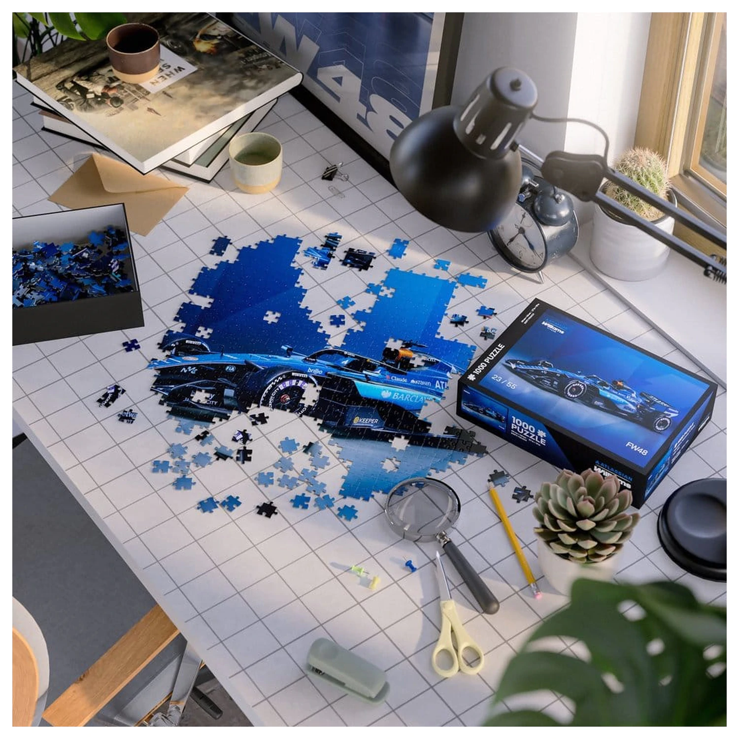 Puzzle Atlassian Williams F1 Team FW48 2026 (1000 elementów) 48 x 68 cm zdjęcie produktu