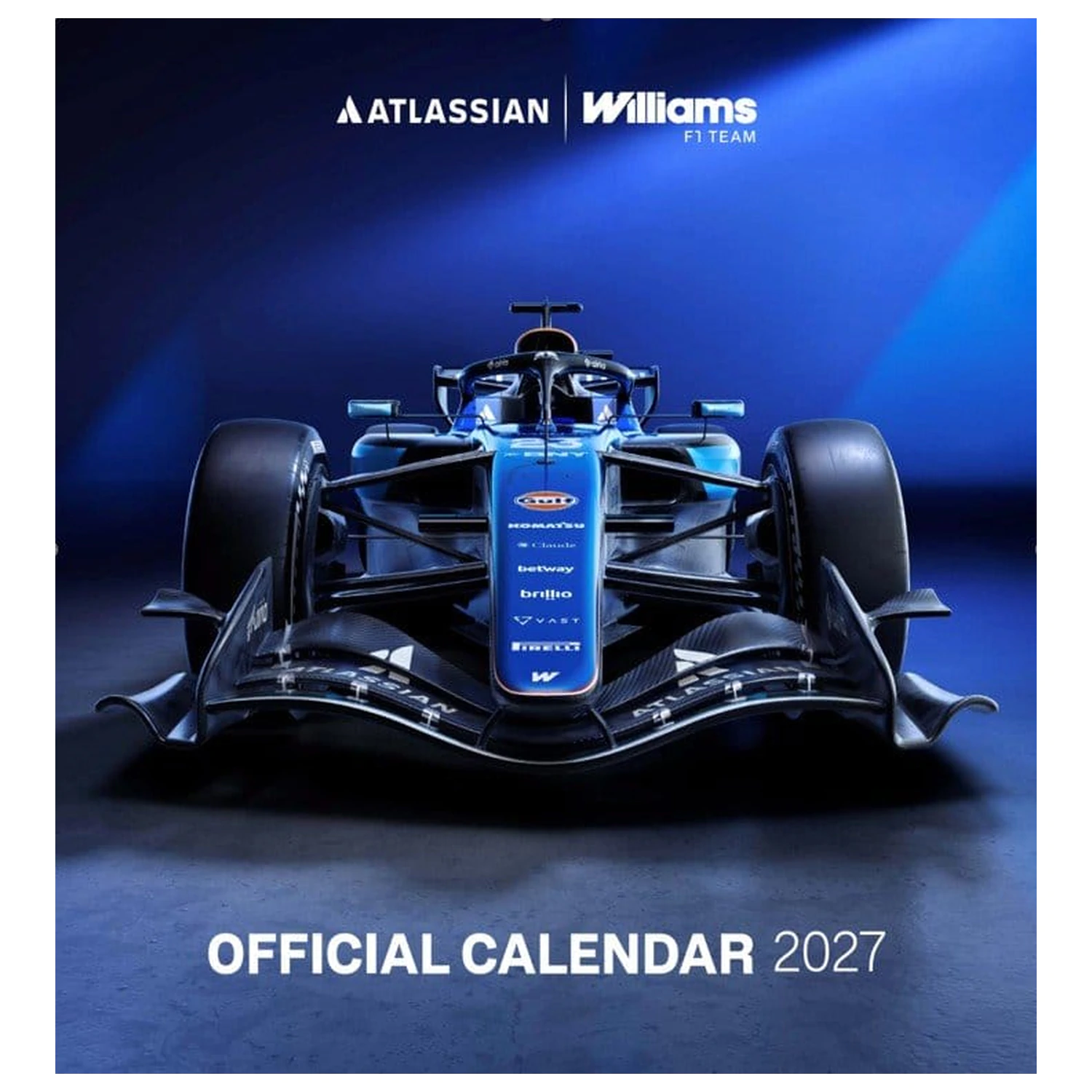 Atlassian Williams F1 Team Oficjalny Kalendarz 2027 30 x 30 cm zdjęcie produktu