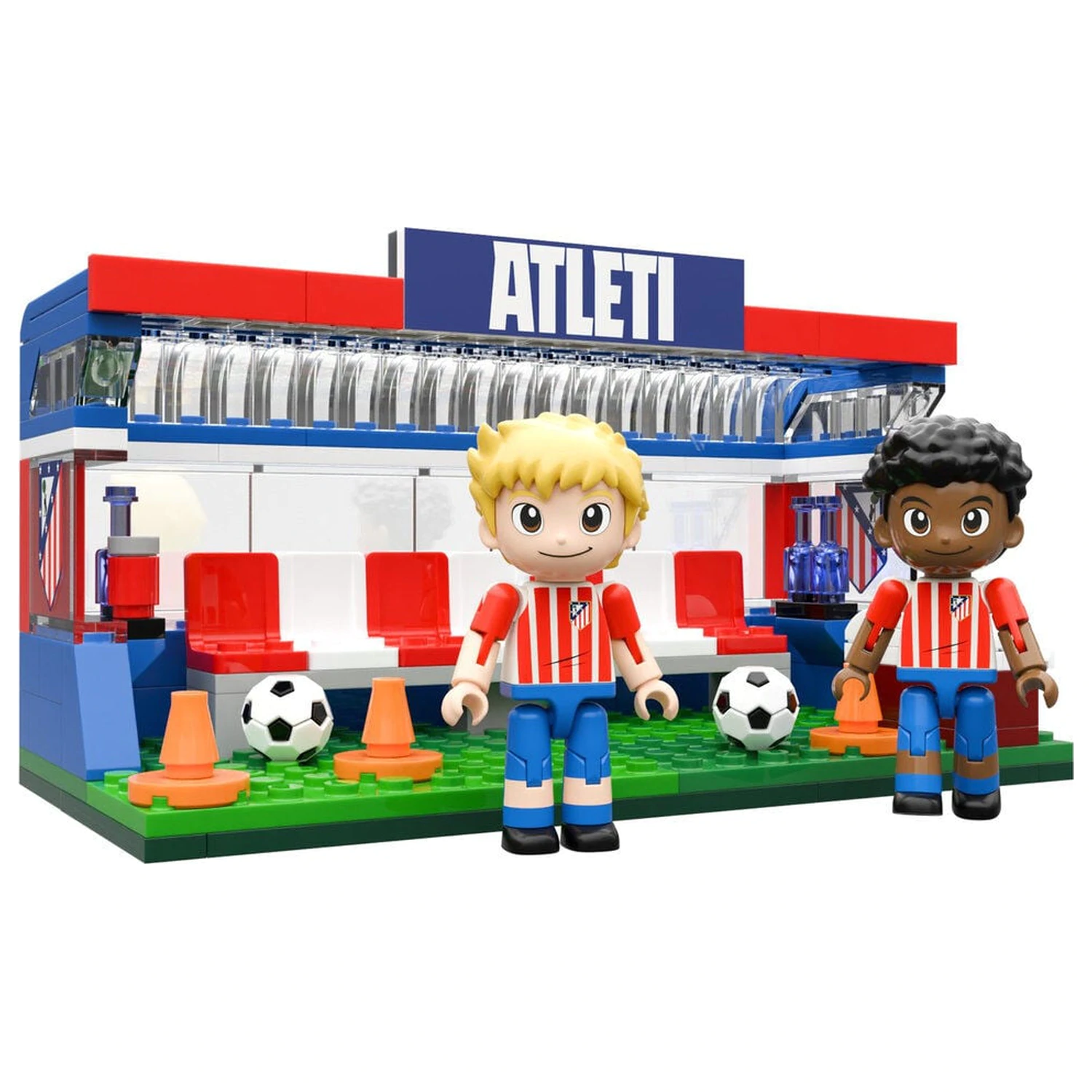 Atletico de Madrid zestaw ławki z figurkami 184 szt. zdjęcie produktu