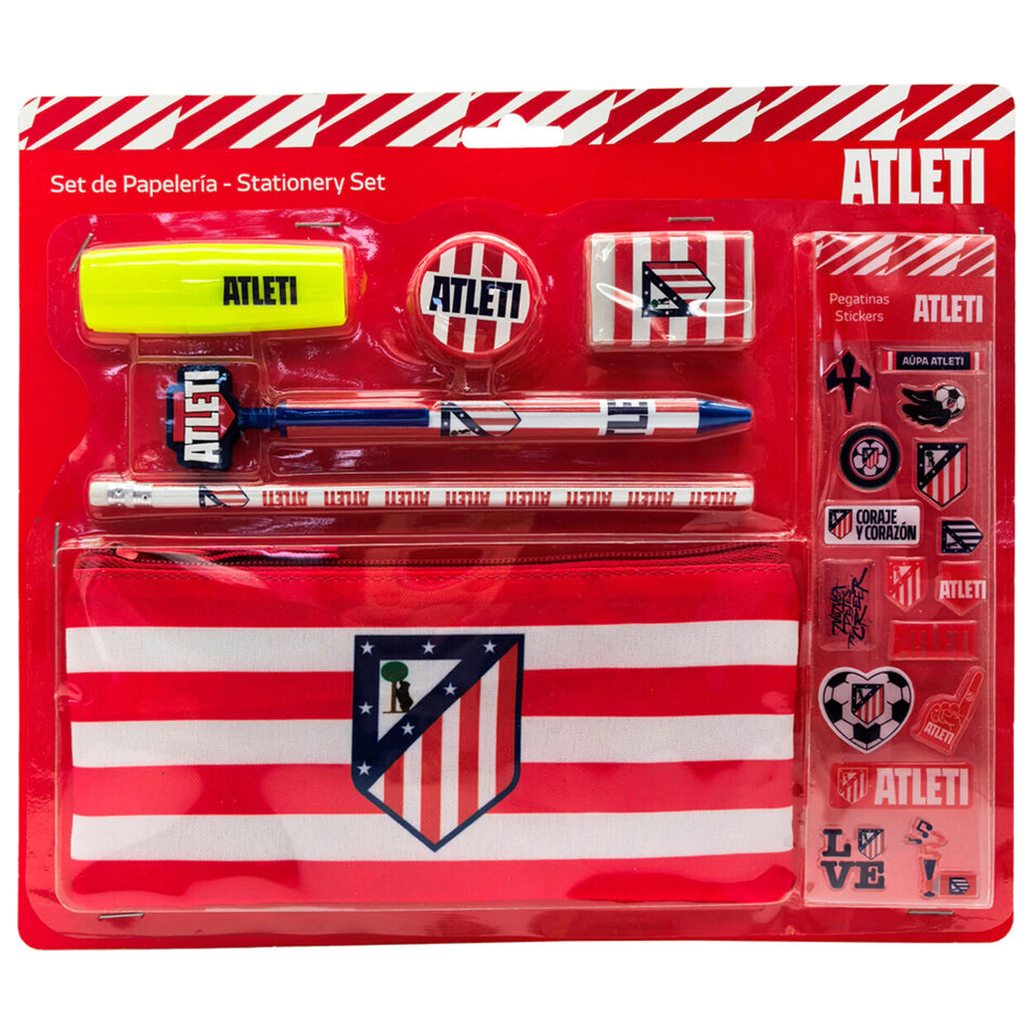 Atletico de Madrid Zestaw artykułów piśmienniczych zdjęcie produktu