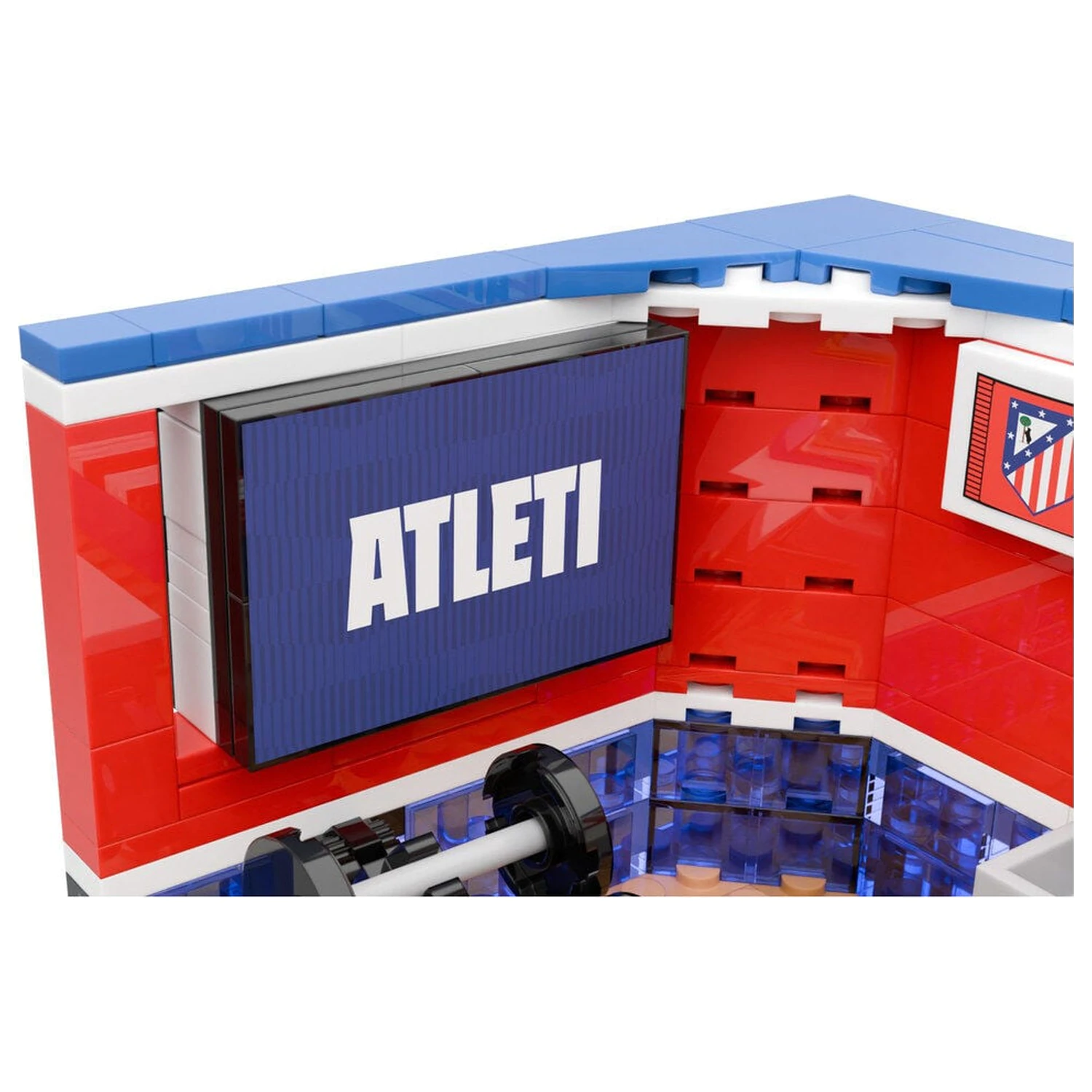 Atletico de Madrid zestaw szatni z figurką 439 szt. zdjęcie produktu