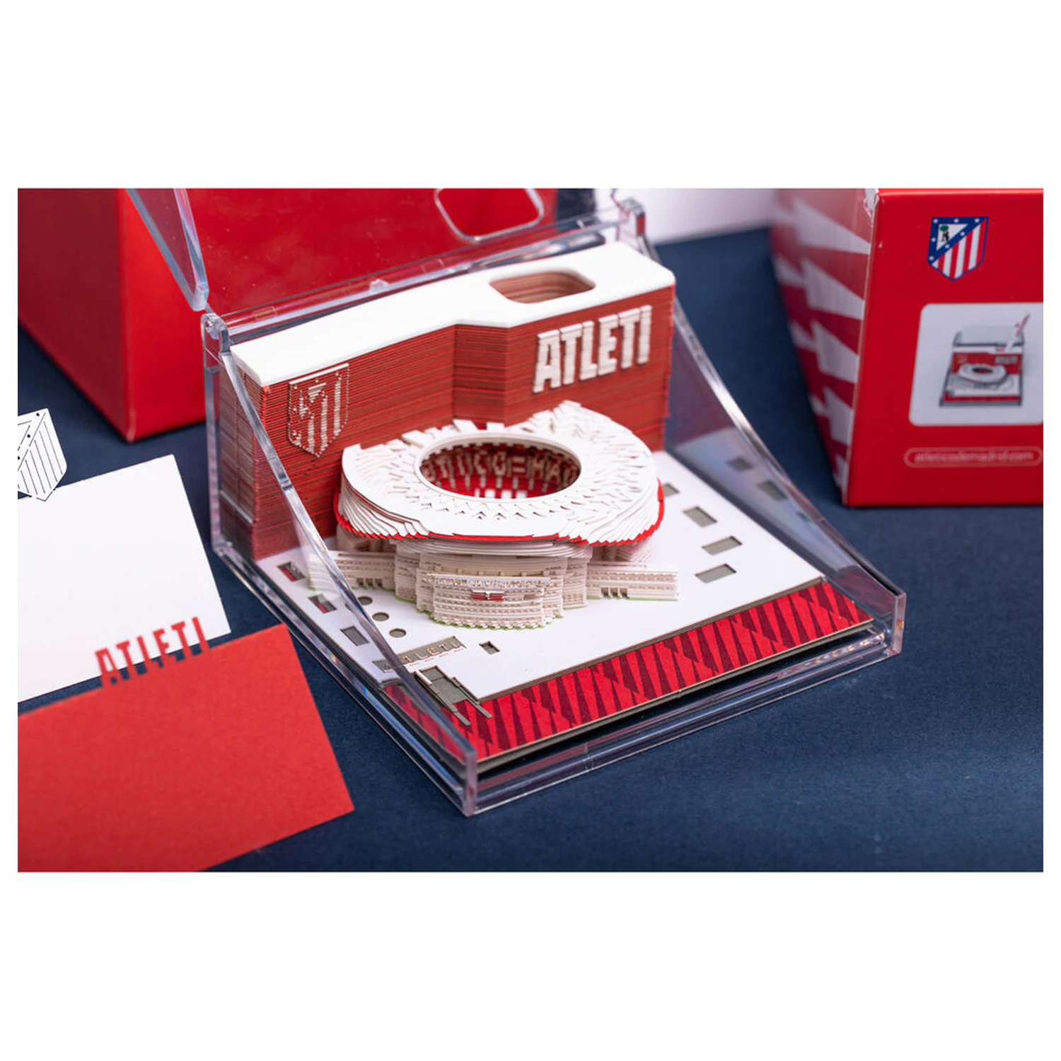 Atletico de Madrid Metropolitano Notatnik 3D zdjęcie produktu