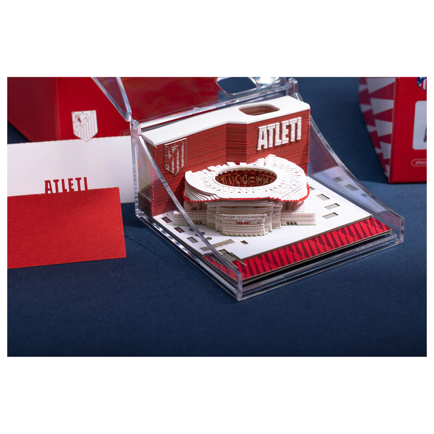 Atletico de Madrid Metropolitano Notatnik 3D zdjęcie produktu