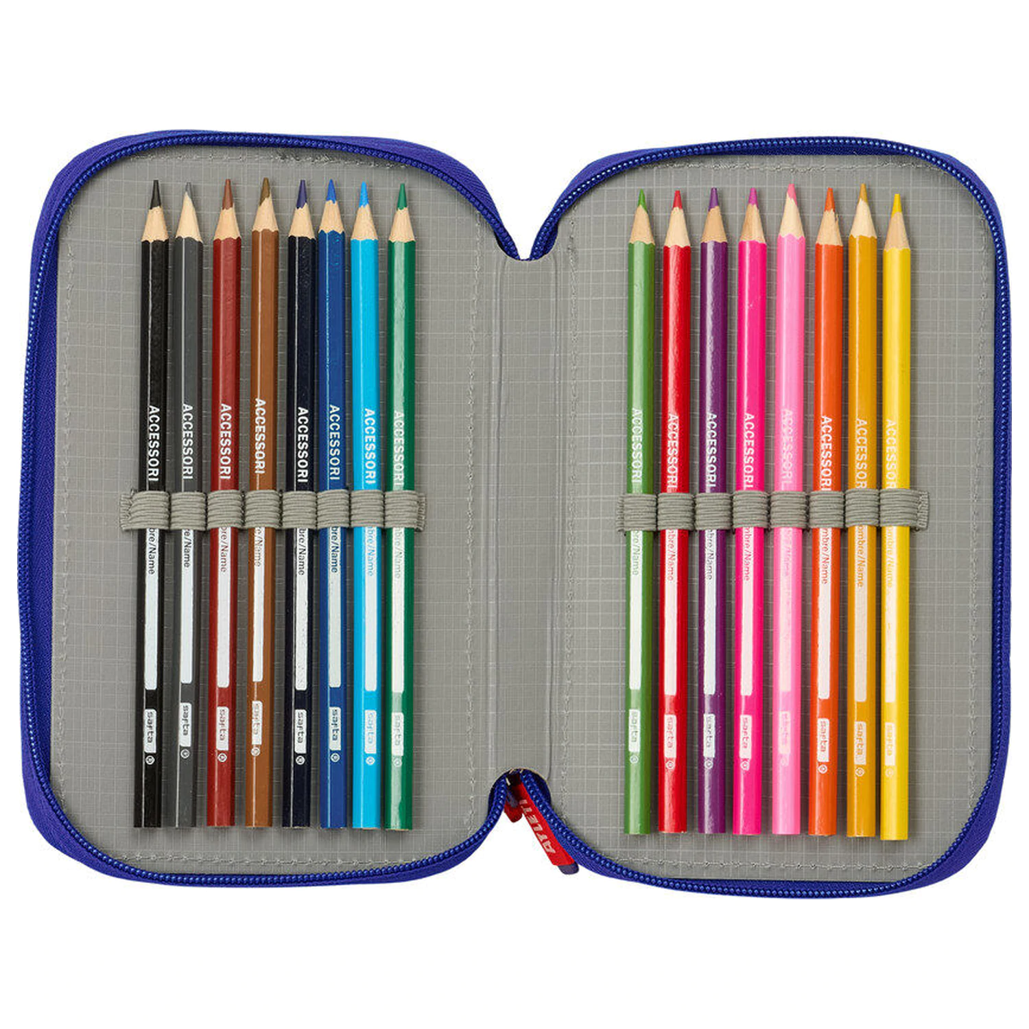 Atletico de Madrid potrójny piórnik 37 szt. zdjęcie produktu