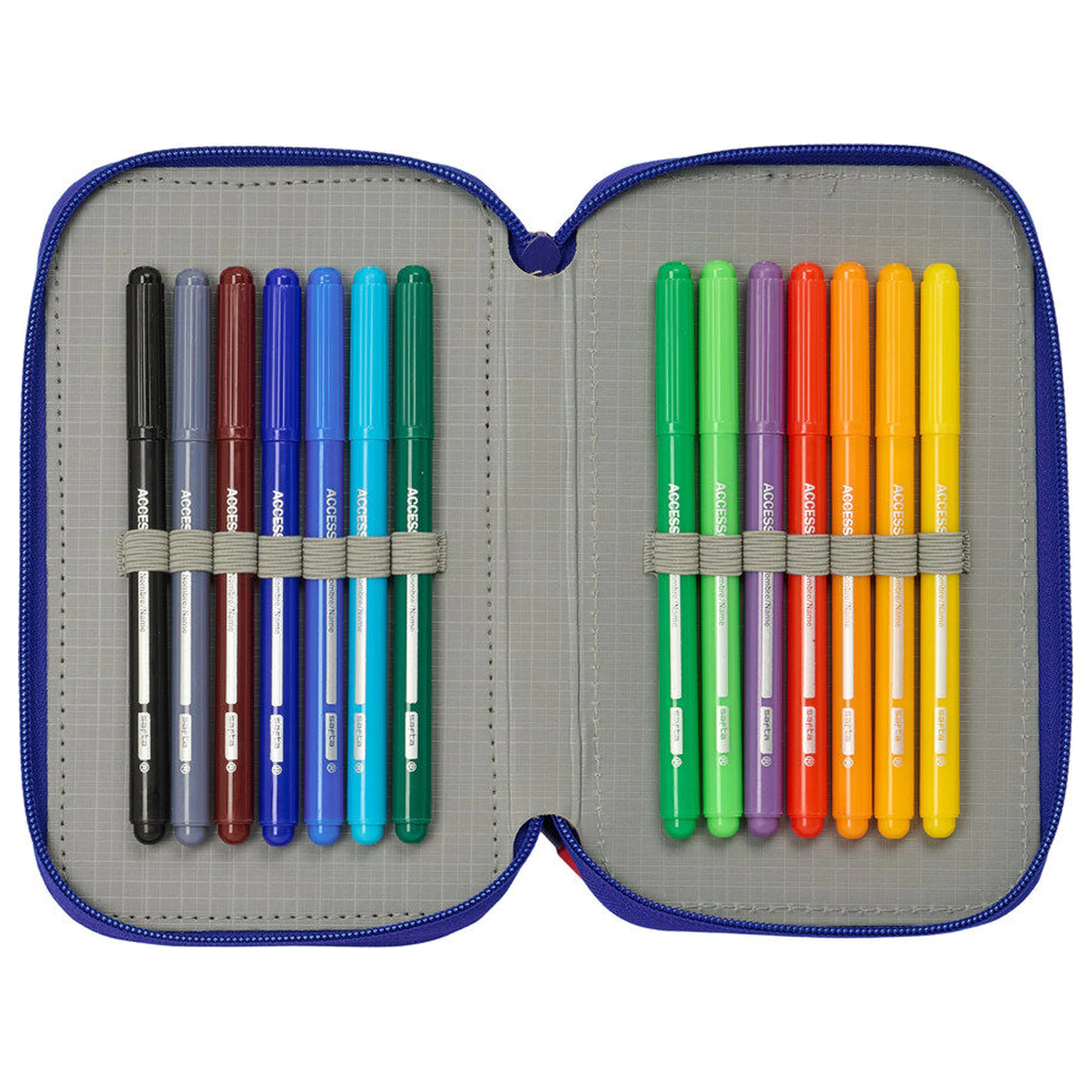 Atletico de Madrid potrójny piórnik 37 szt. zdjęcie produktu