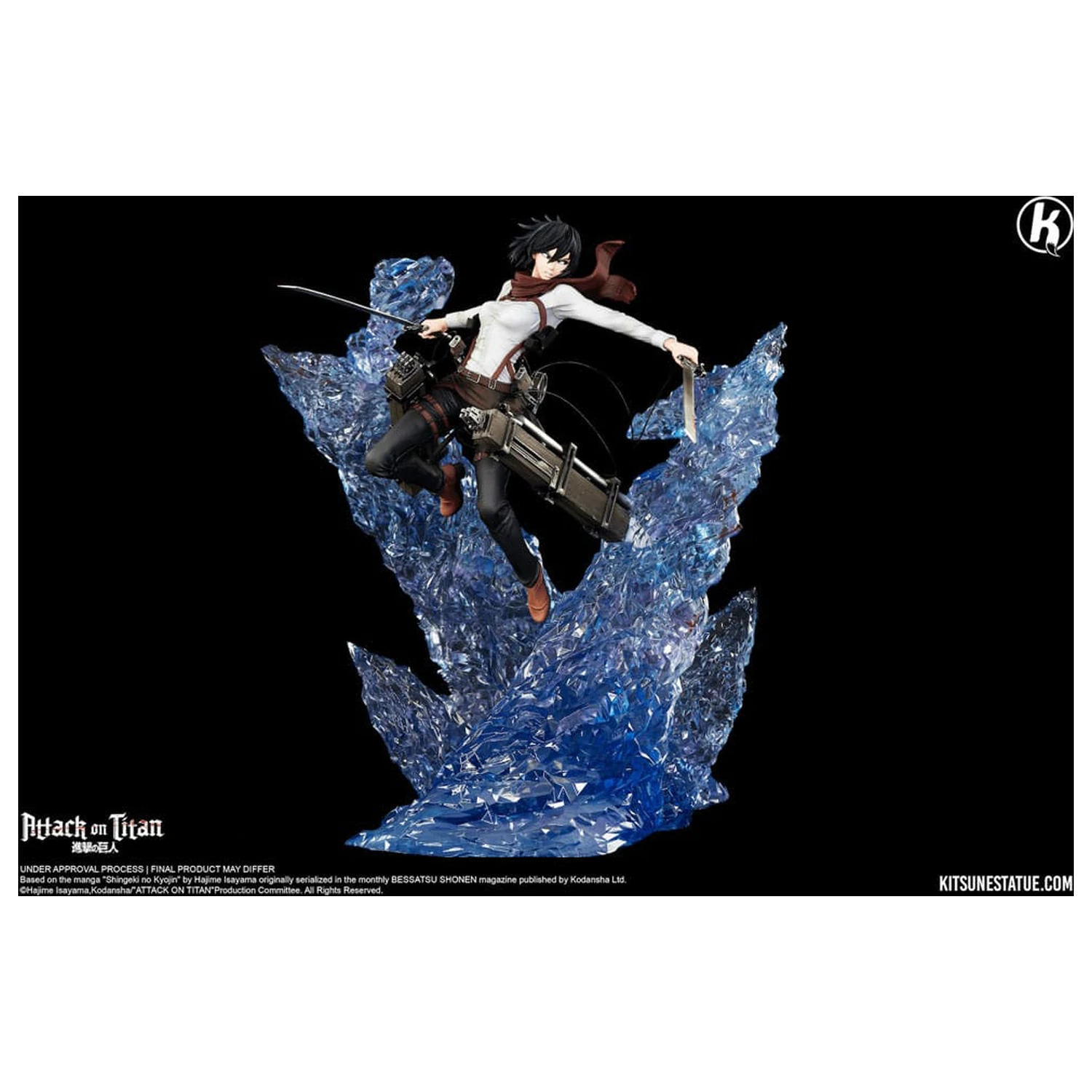Statua Attack on Titan 1/6 Mikasa Ackerman 39 cm zdjęcie produktu