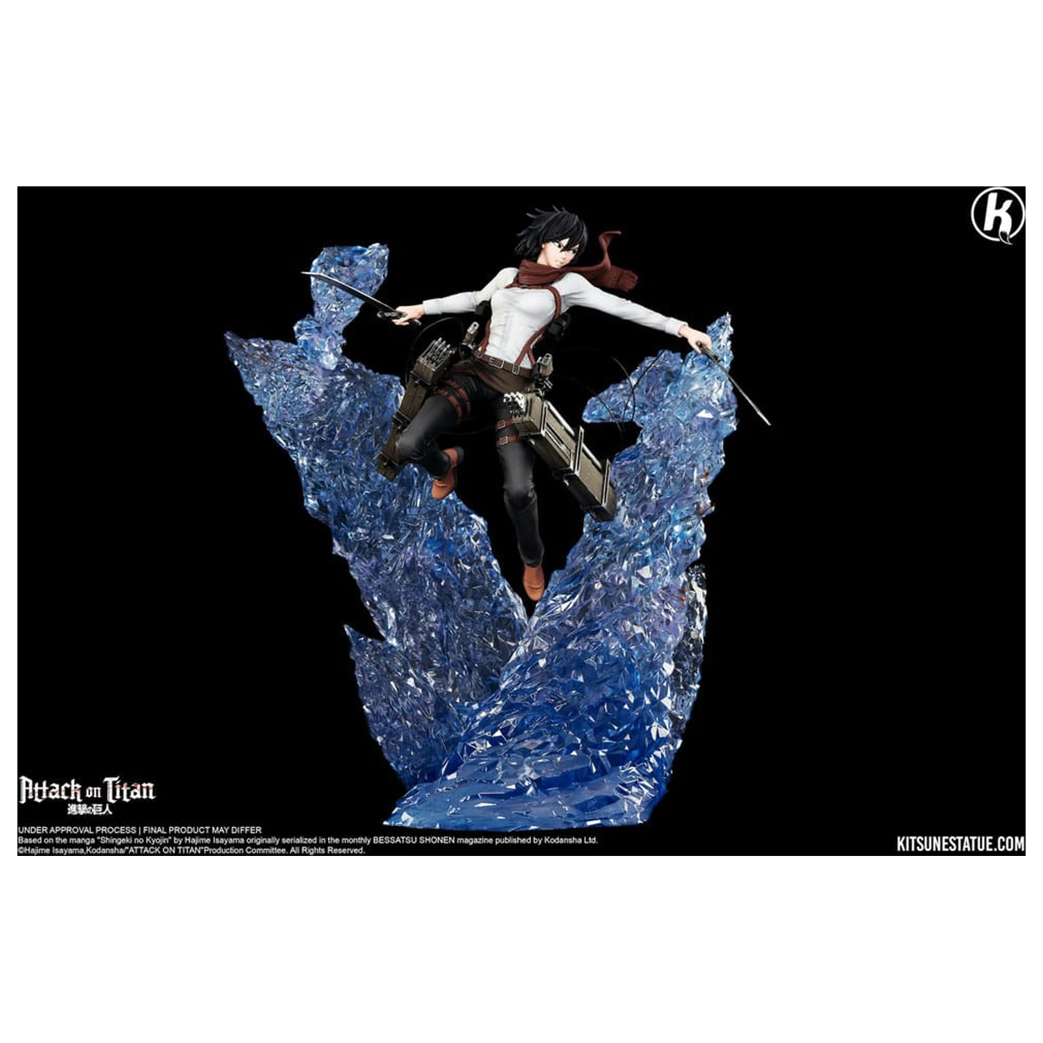 Statua Attack on Titan 1/6 Mikasa Ackerman 39 cm zdjęcie produktu