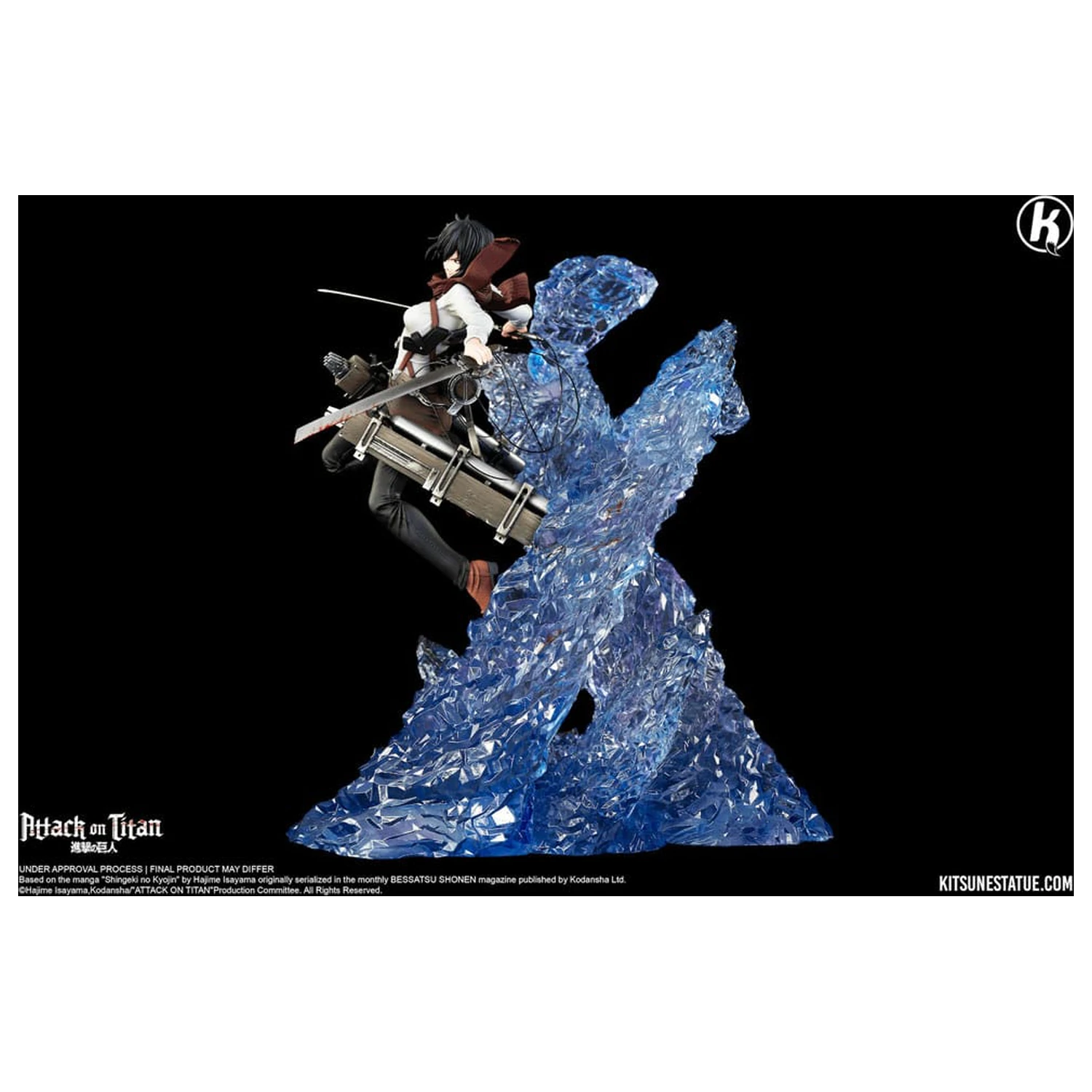 Statua Attack on Titan 1/6 Mikasa Ackerman 39 cm zdjęcie produktu