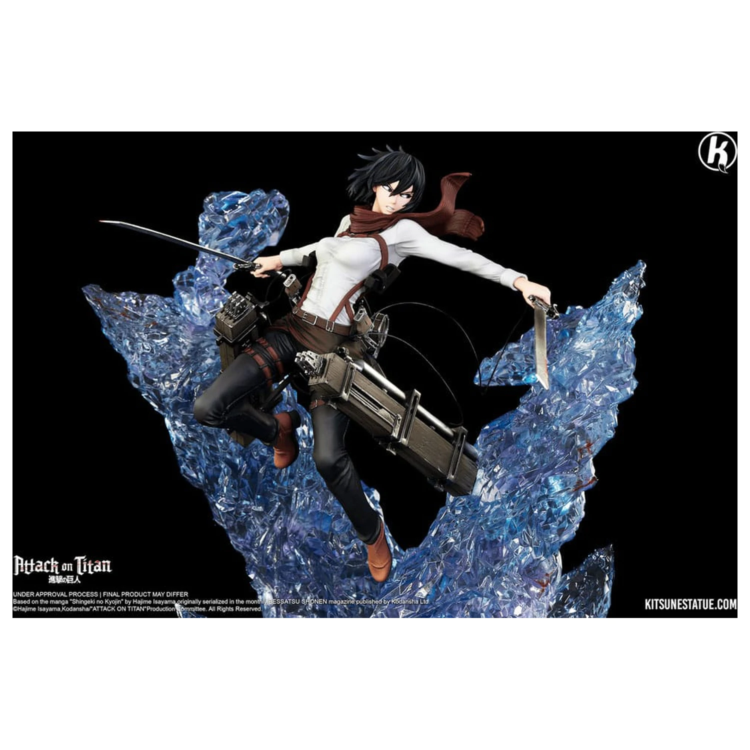 Statua Attack on Titan 1/6 Mikasa Ackerman 39 cm zdjęcie produktu