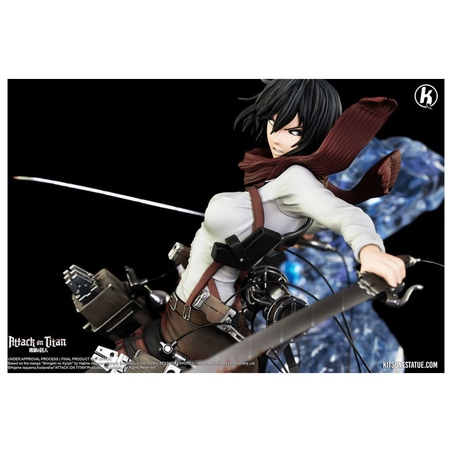Statua Attack on Titan 1/6 Mikasa Ackerman 39 cm zdjęcie produktu