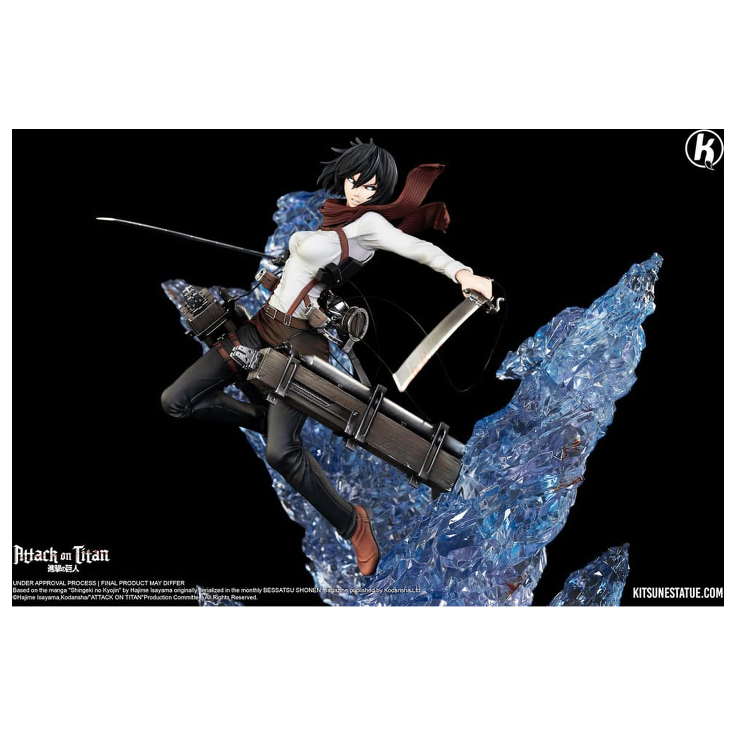 Statua Attack on Titan 1/6 Mikasa Ackerman 39 cm zdjęcie produktu