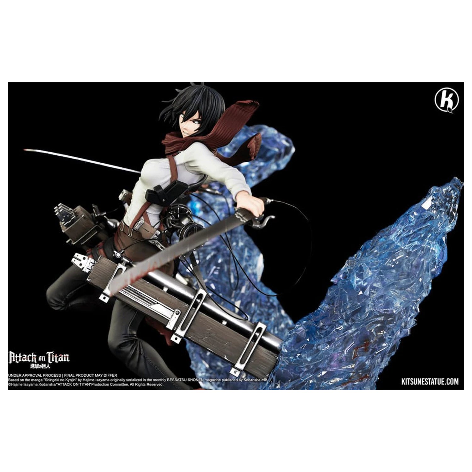 Statua Attack on Titan 1/6 Mikasa Ackerman 39 cm zdjęcie produktu