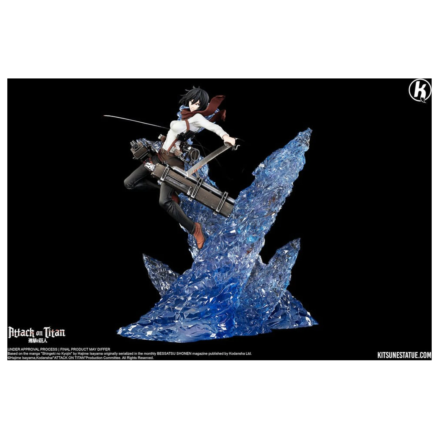 Statua Attack on Titan 1/6 Mikasa Ackerman 39 cm zdjęcie produktu