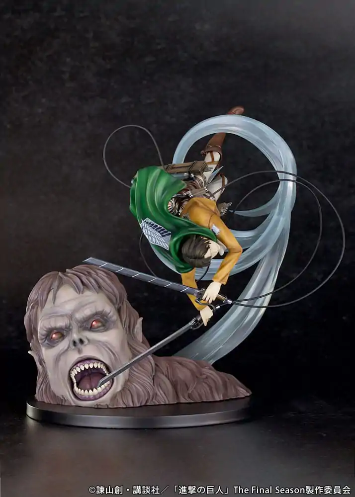 Attack on Titan PVC Statua 1/7 Levi vs Beast Titan Ver. 28 cm zdjęcie produktu