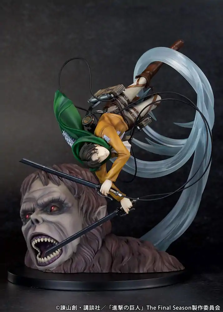 Attack on Titan PVC Statua 1/7 Levi vs Beast Titan Ver. 28 cm zdjęcie produktu