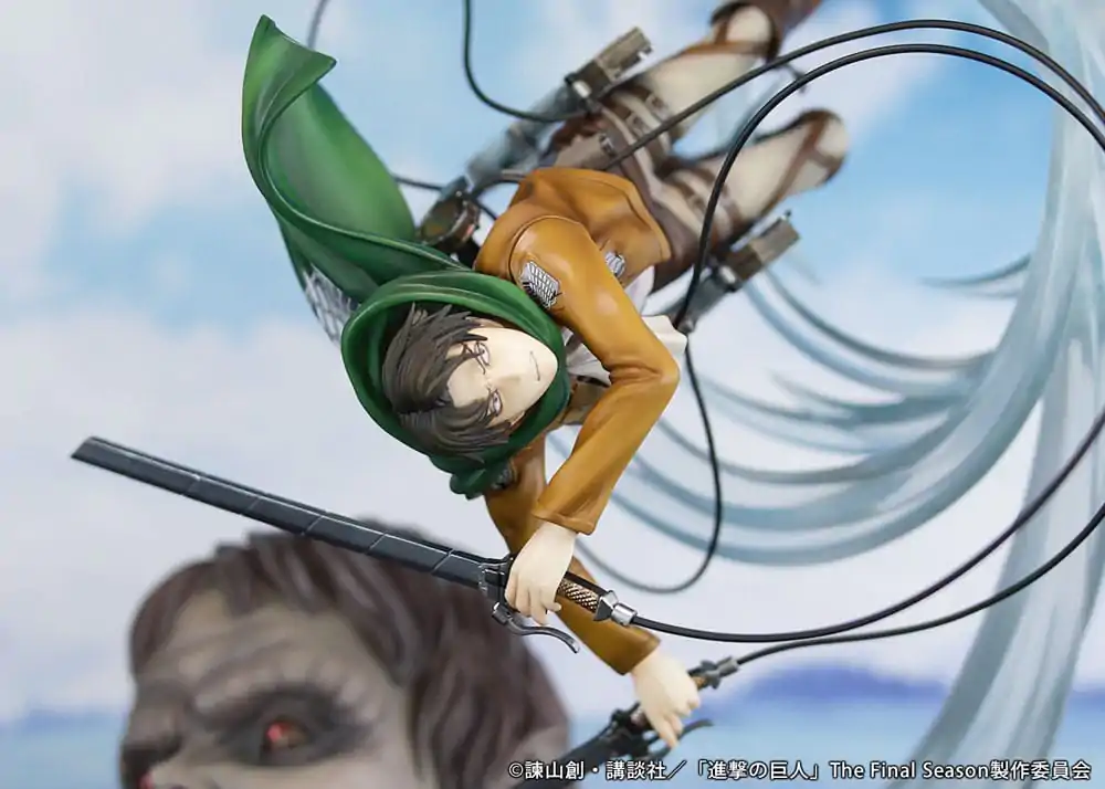 Attack on Titan PVC Statua 1/7 Levi vs Beast Titan Ver. 28 cm zdjęcie produktu