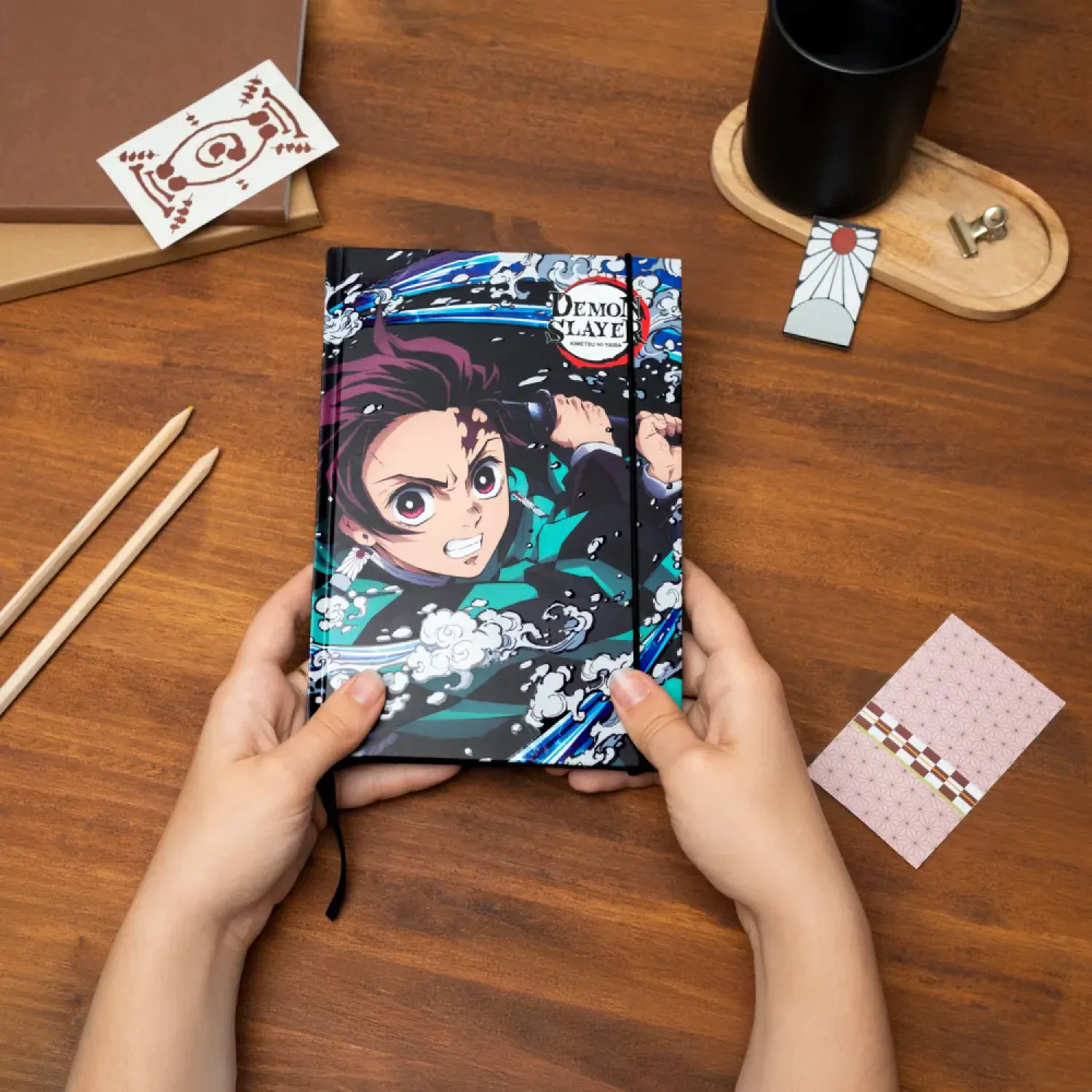 Demon Slayer Kimetsu no Yaiba A5 notatnik premium zdjęcie produktu
