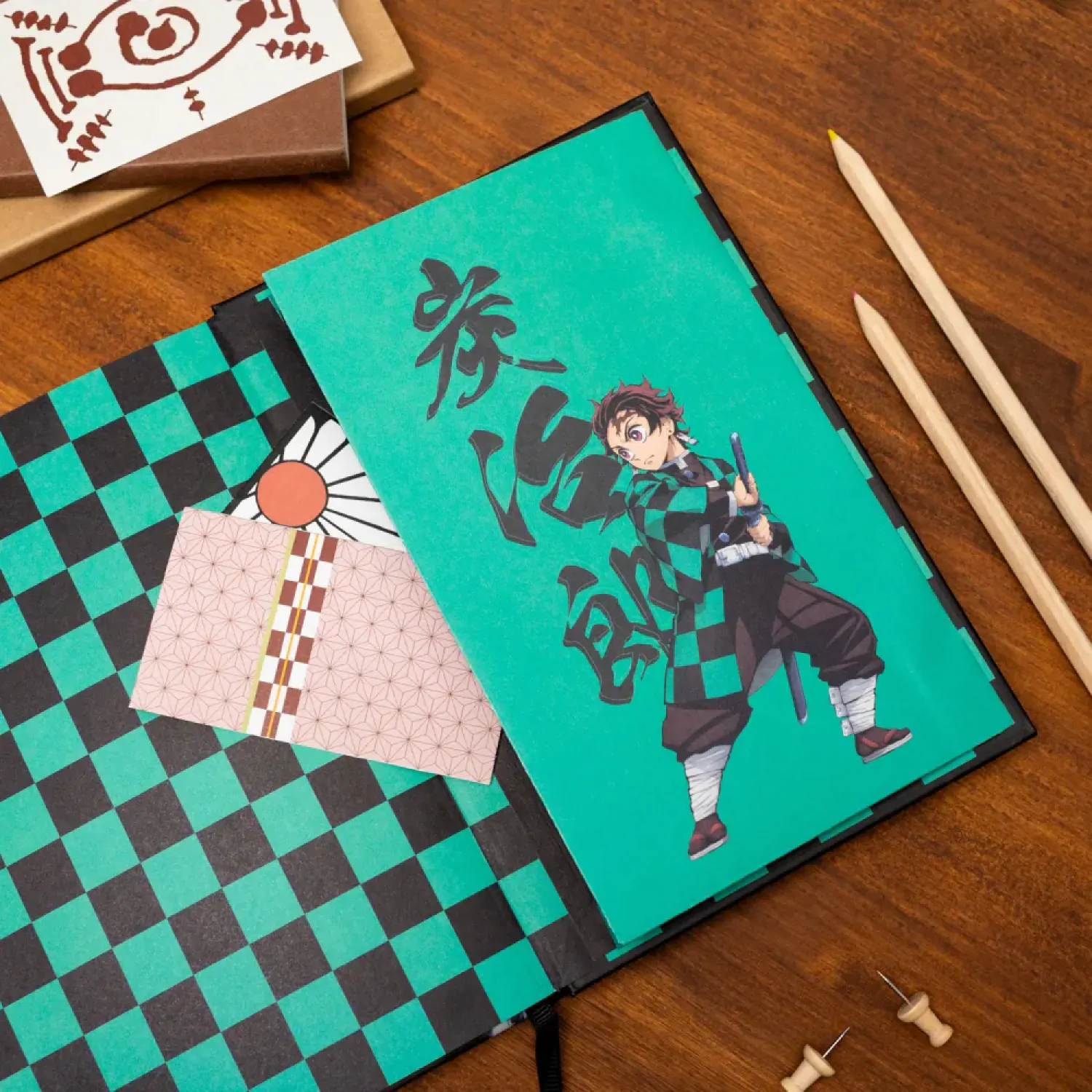 Demon Slayer Kimetsu no Yaiba A5 notatnik premium zdjęcie produktu