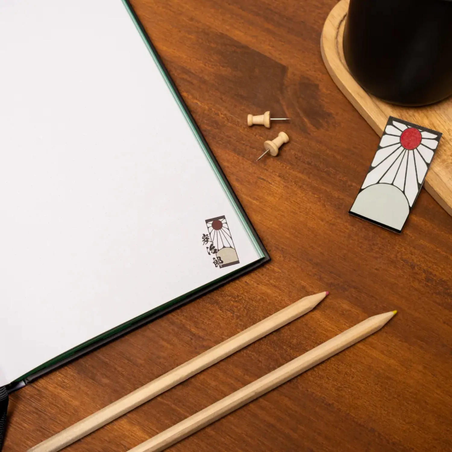 Demon Slayer Kimetsu no Yaiba A5 notatnik premium zdjęcie produktu