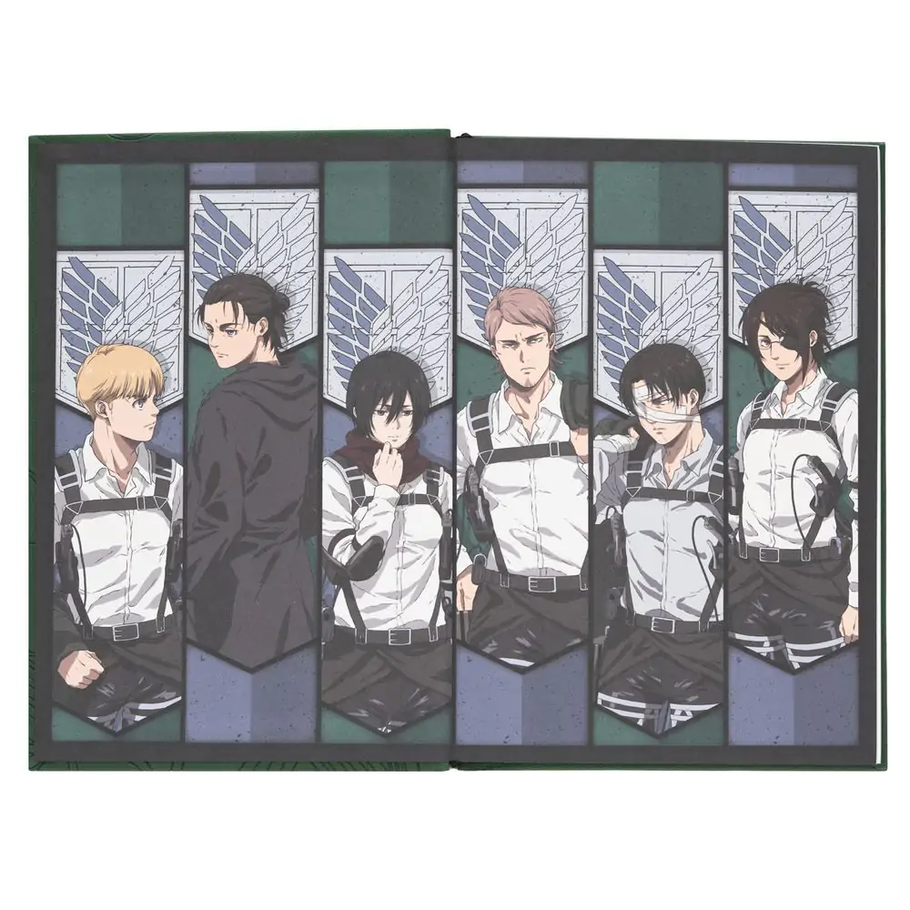 "Attack on Titan" notes premium A5 zdjęcie produktu