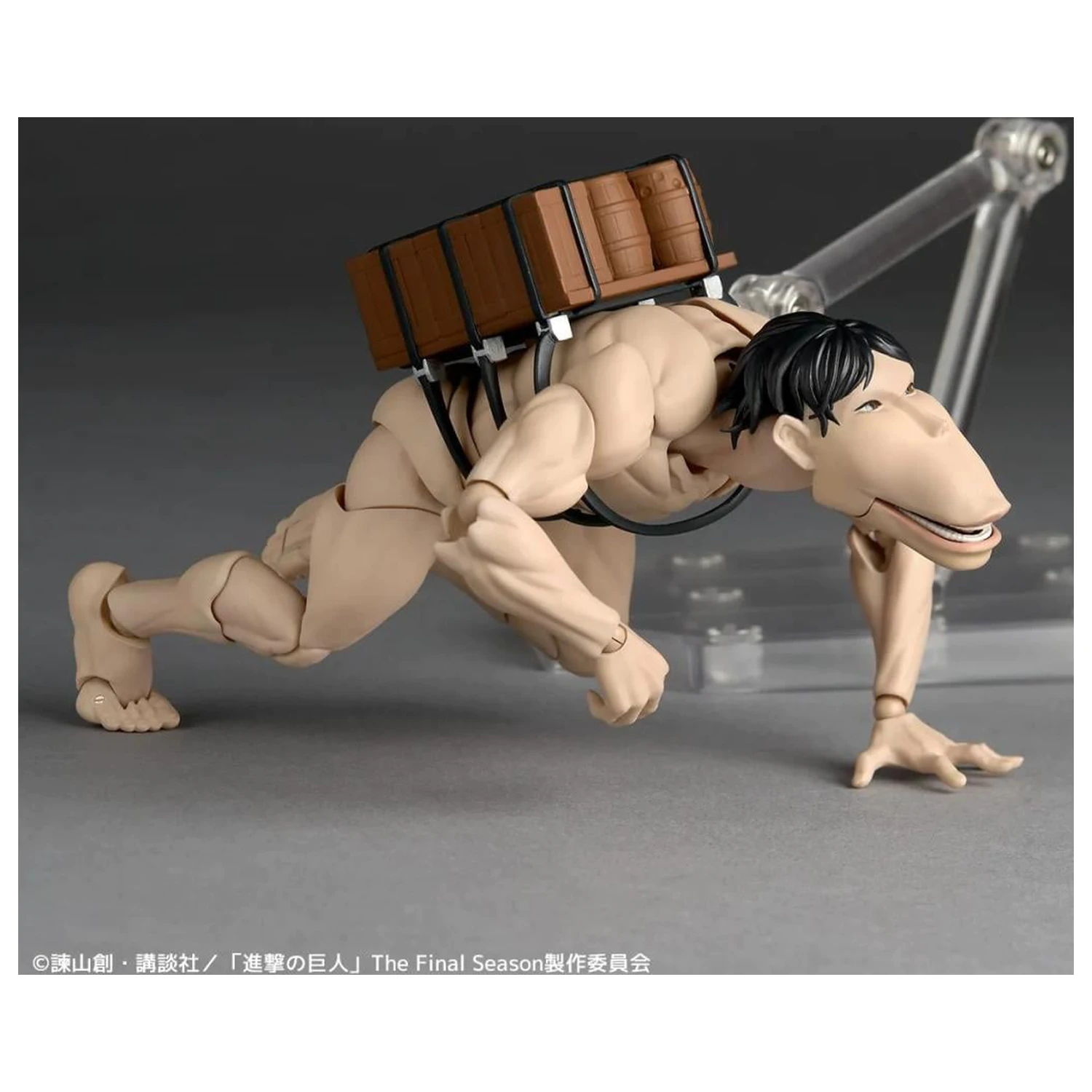 Figurka Attack on Titan Cart Titan Revoltech A.Y. 13 cm zdjęcie produktu