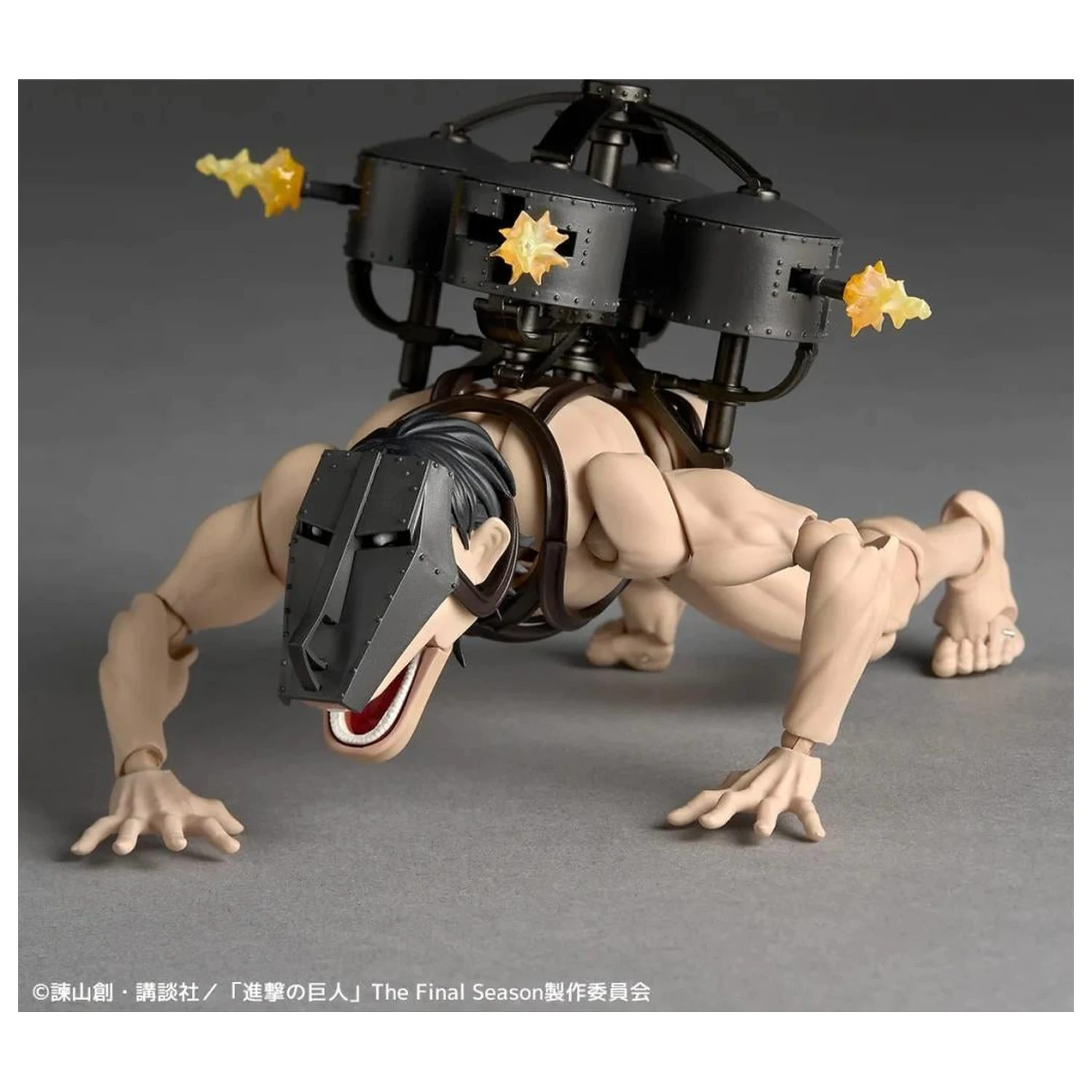 Figurka Attack on Titan Cart Titan Revoltech A.Y. 13 cm zdjęcie produktu