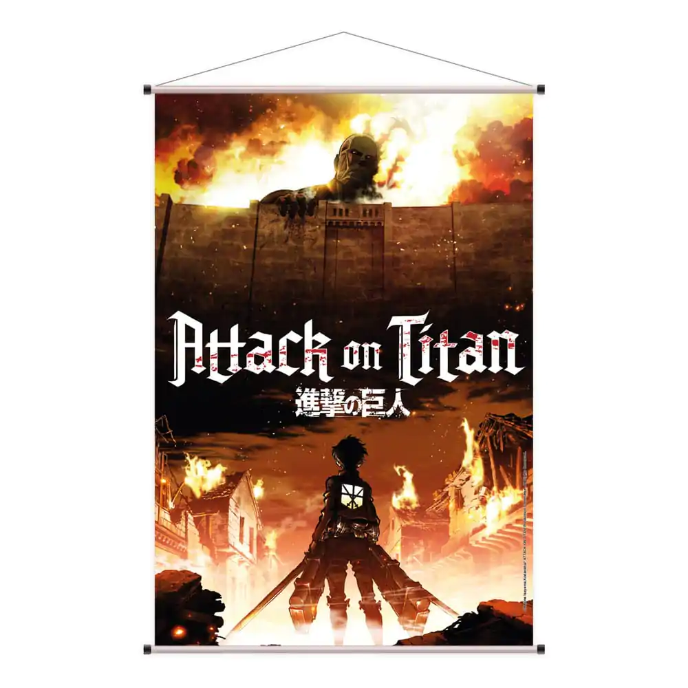 Attack on Titan Zwijany Plakat Kolosalny Tytan 60 x 90 cm zdjęcie produktu