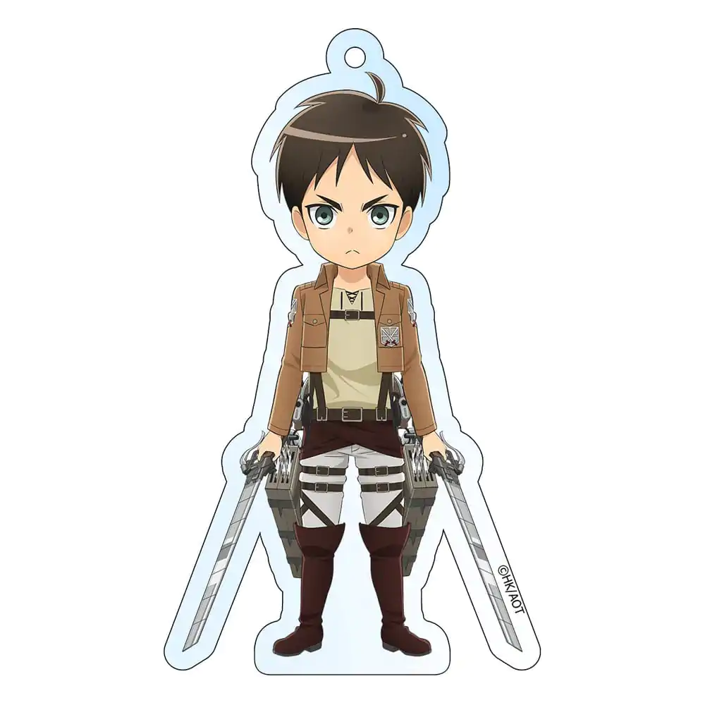 Attack on Titan Akrylowy Brelok Eren Holograficzny 8 cm zdjęcie produktu