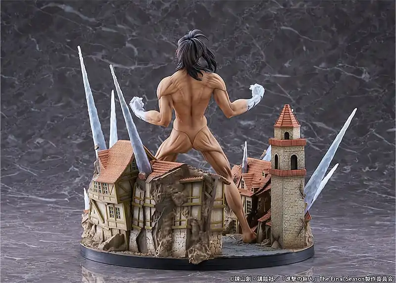 Attack on Titan PVC Statuetka Eren Jaeger: Attack Titan Ver. -Judgment- 25 cm zdjęcie produktu