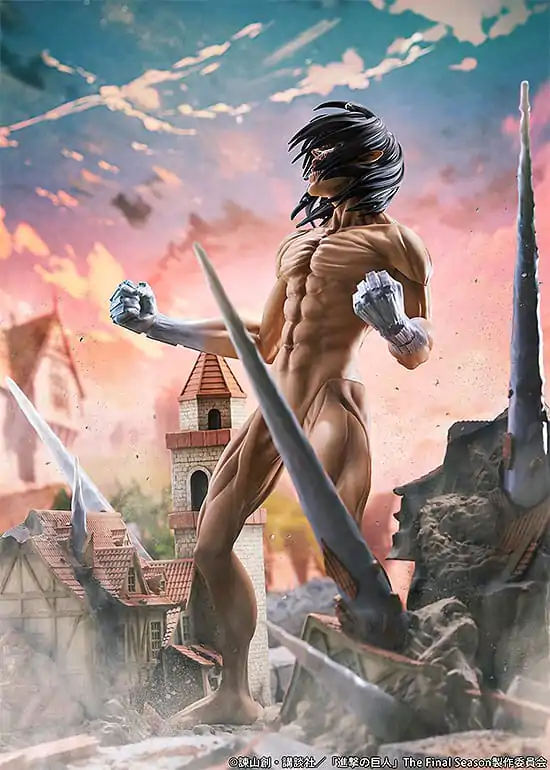 Attack on Titan PVC Statuetka Eren Jaeger: Attack Titan Ver. -Judgment- 25 cm zdjęcie produktu