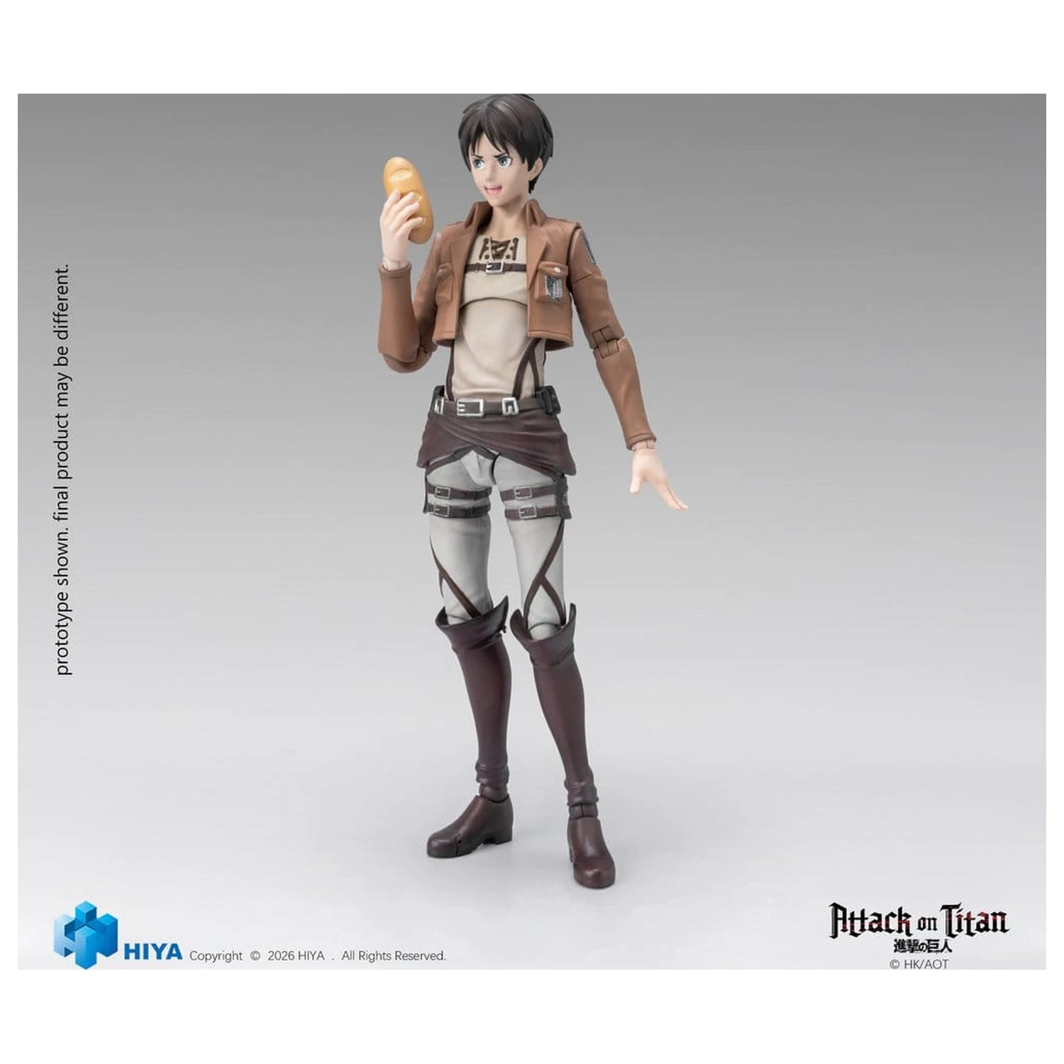 Attack on Titan Exquisite Basic Series Figurka Akcji 1/12 Eren Yeager 15 cm zdjęcie produktu