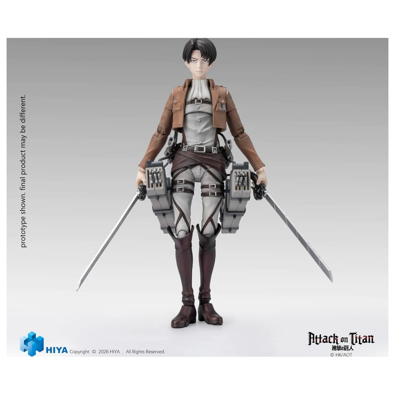 Attack on Titan Exquisite Basic Series Figurka Akcji 1/12 Levi Ackerman 15 cm zdjęcie produktu