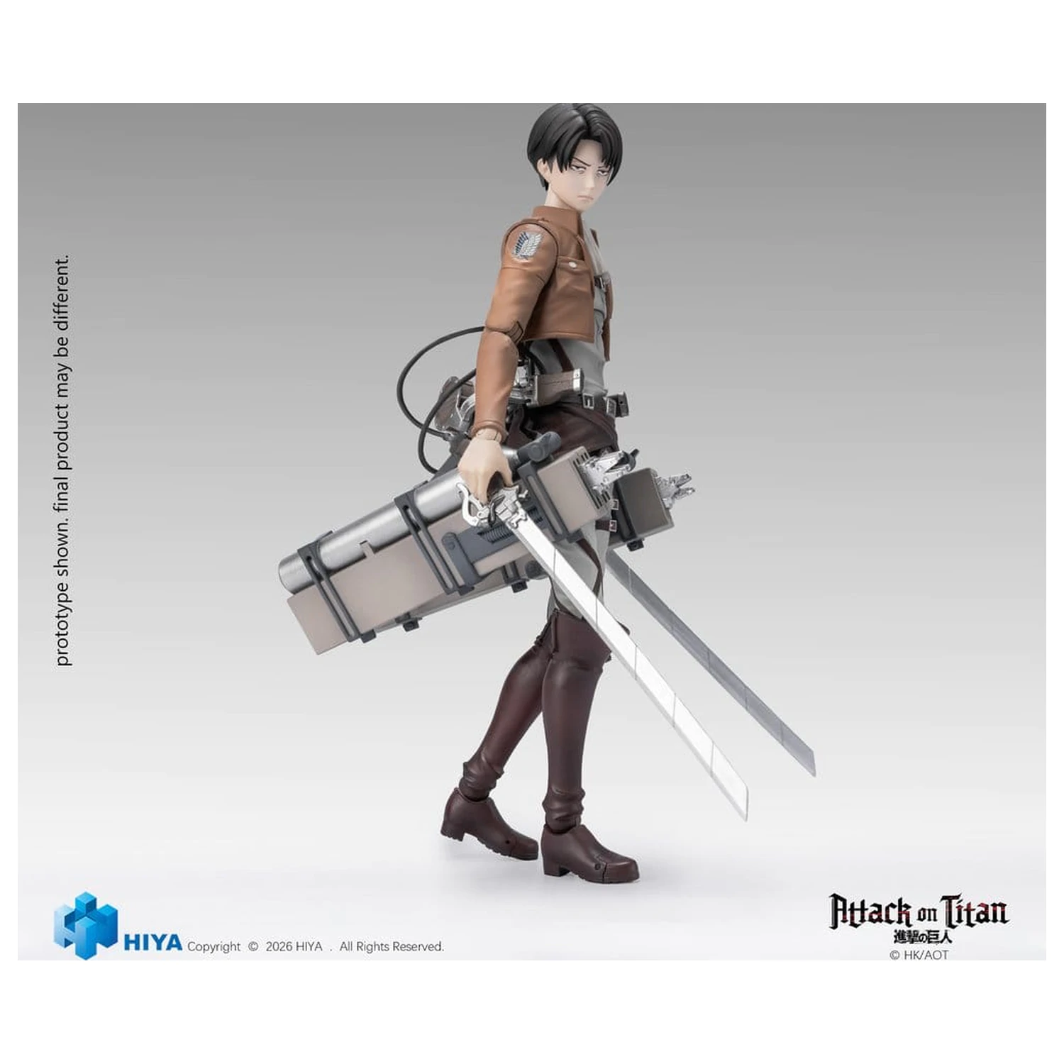 Attack on Titan Exquisite Basic Series Figurka Akcji 1/12 Levi Ackerman 15 cm zdjęcie produktu