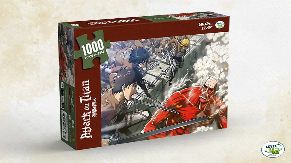 Attack on Titan Puzzle Fight (1000 elementów) zdjęcie produktu