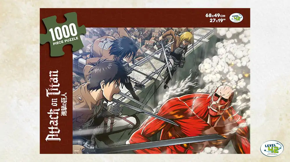 Attack on Titan Puzzle Fight (1000 elementów) zdjęcie produktu